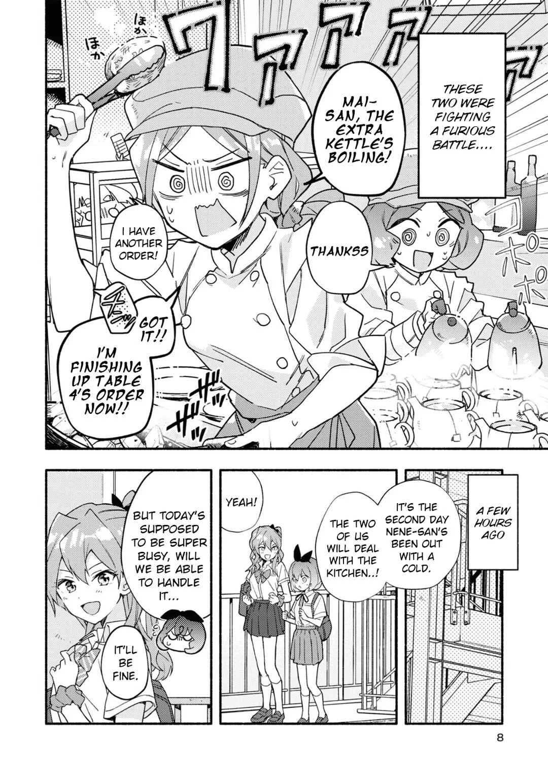 Yuri is My Job! Official Comic Anthology Chapter 1: Helping Out in the Kitchen Is Our Job!!! - Shibori Kasuko - Page 2