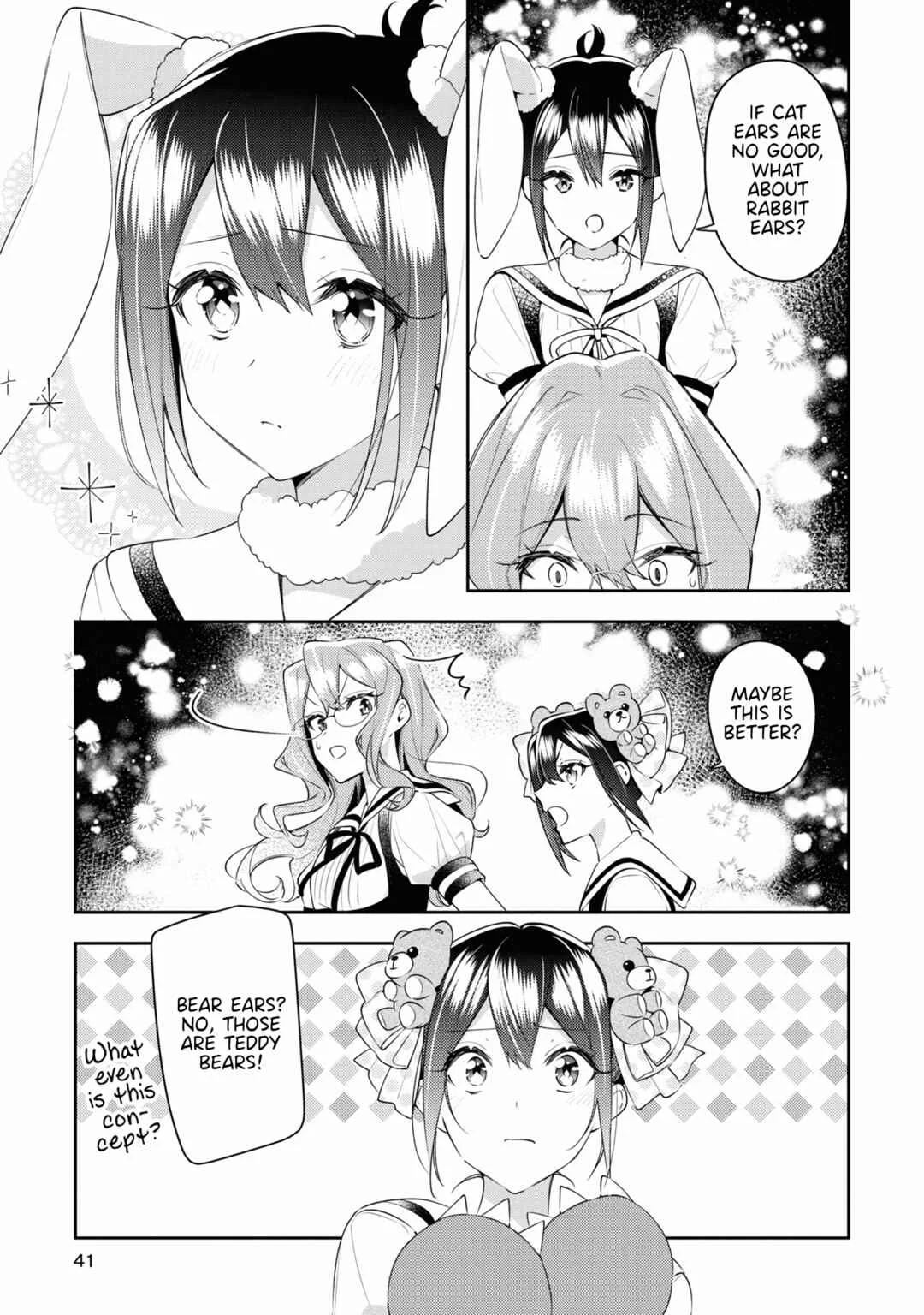 Yuri is My Job! Official Comic Anthology Chapter 3: Cat-Ears Liebe Girls Academy - Sakuragi Ren - Page 7