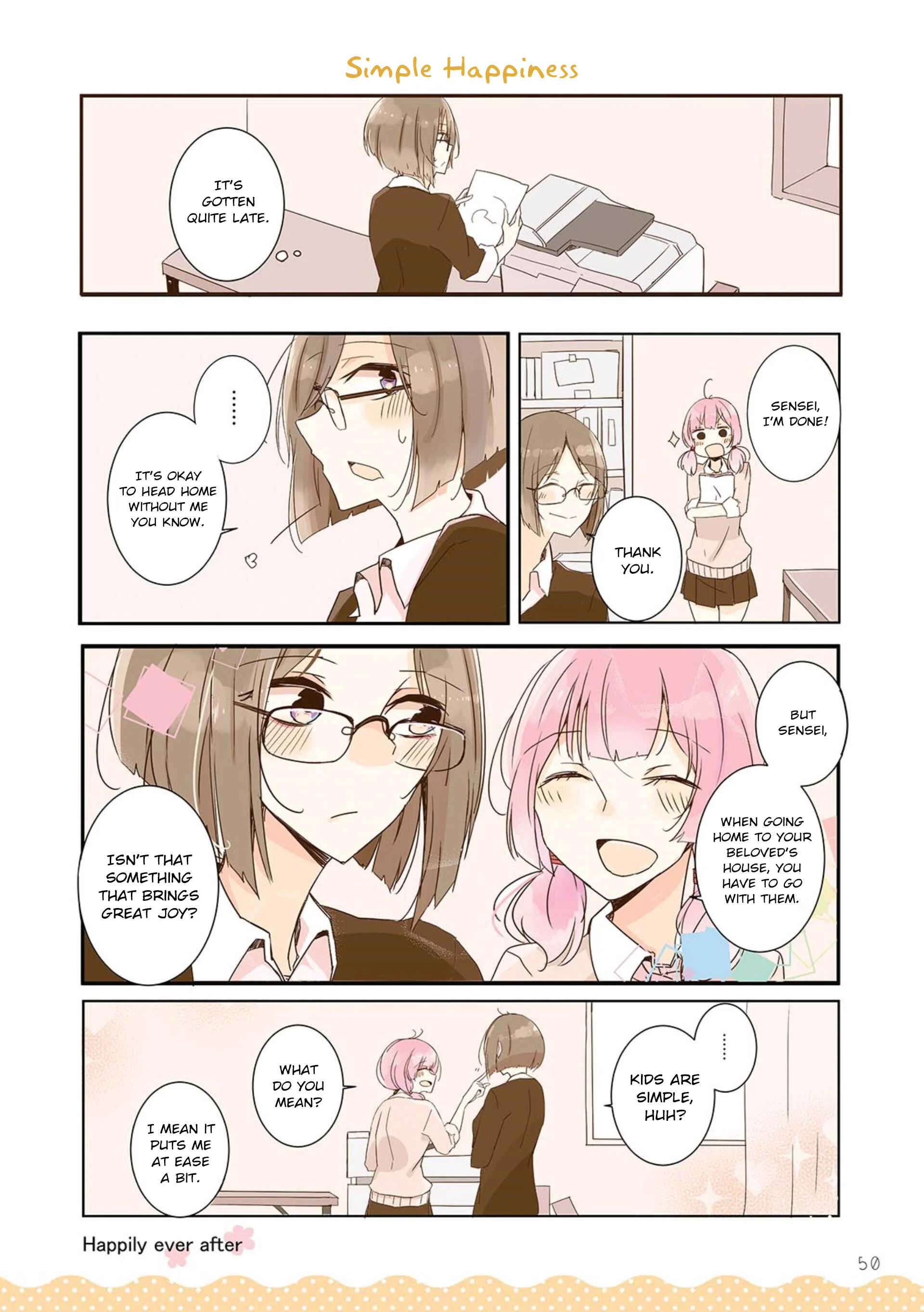 Yurigurashi Chapter 5: Living With My Teacher - Page 8