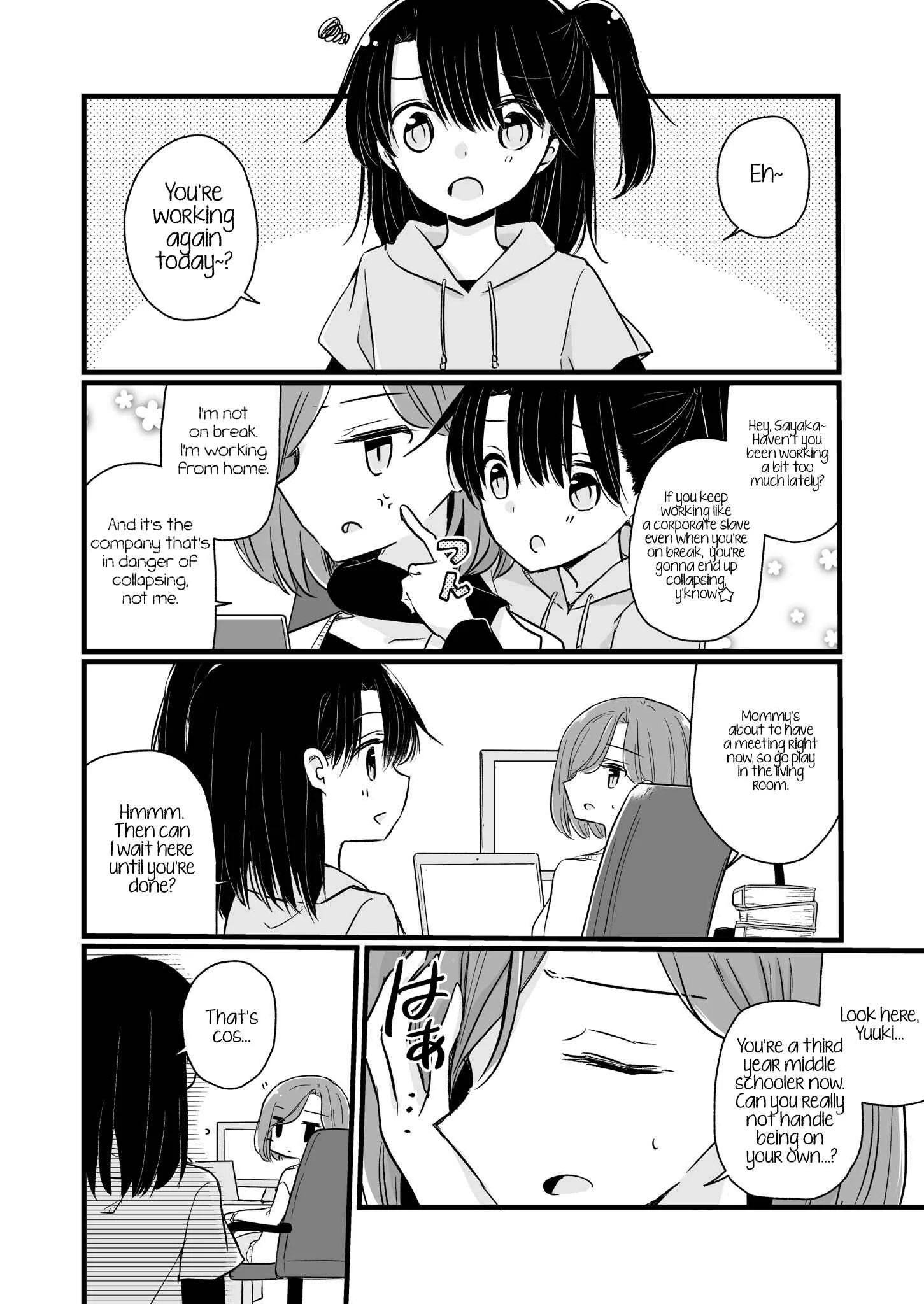 Yuru Oyako Chapter 2: Staying at Home - Page 3