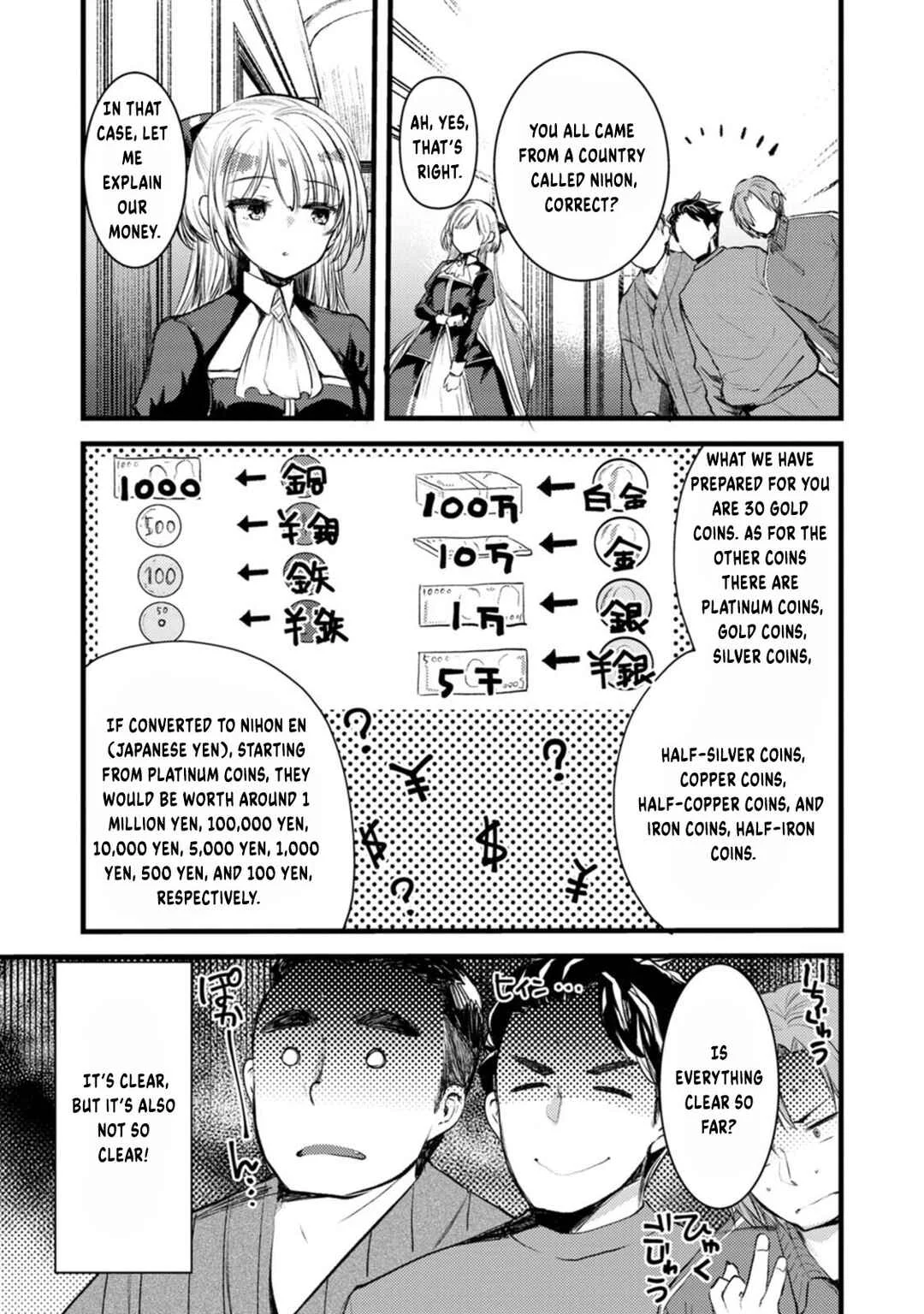 Yuusha ni Narenakatta Sanbaka Trio wa, Kyou mo Otoko Meshi wo Koshiraeru. Chapter 2 - Page 6