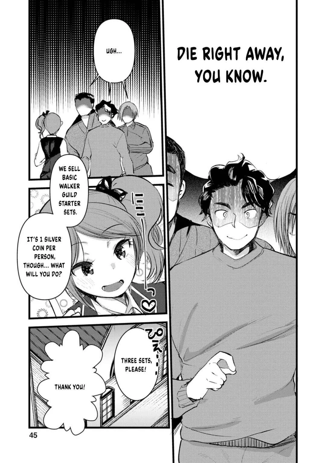 Yuusha ni Narenakatta Sanbaka Trio wa, Kyou mo Otoko Meshi wo Koshiraeru. Chapter 2 - Page 12