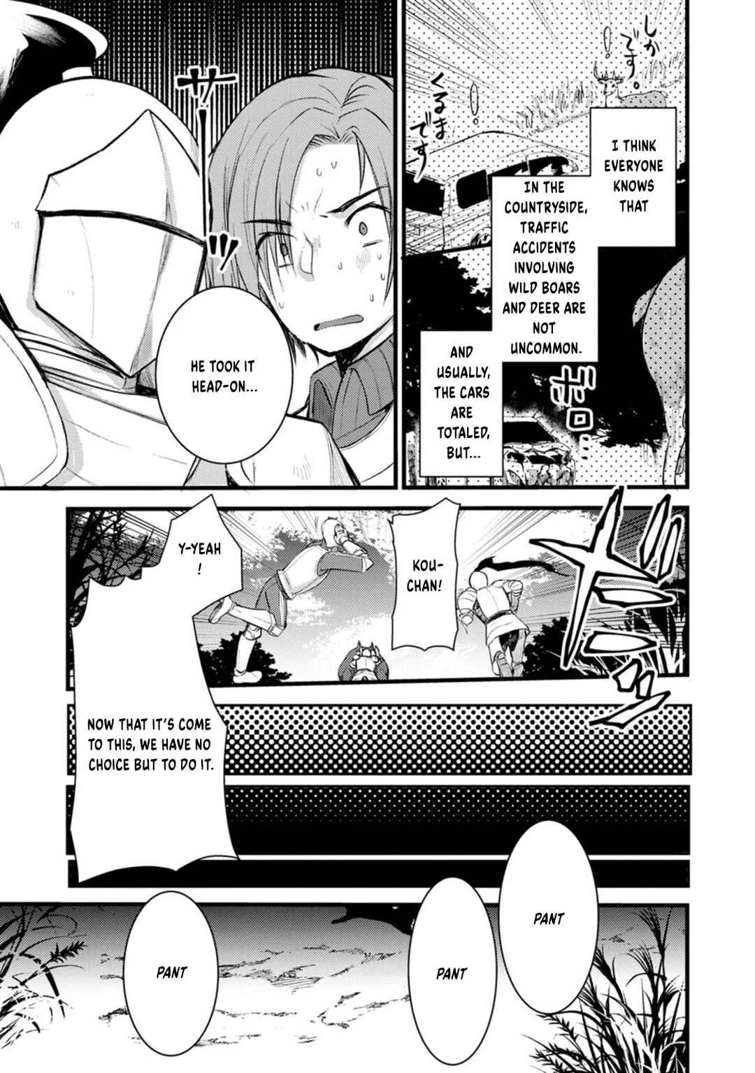 Yuusha ni Narenakatta Sanbaka Trio wa, Kyou mo Otoko Meshi wo Koshiraeru. Chapter 2 - Page 18