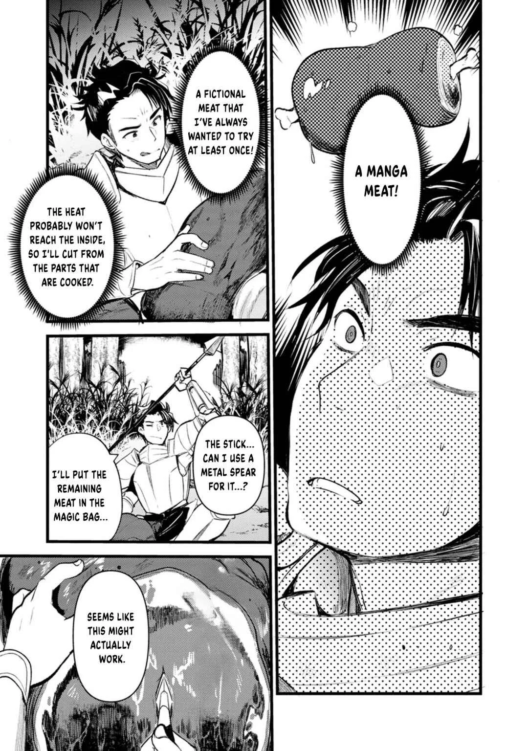 Yuusha ni Narenakatta Sanbaka Trio wa, Kyou mo Otoko Meshi wo Koshiraeru. Chapter 2 - Page 26