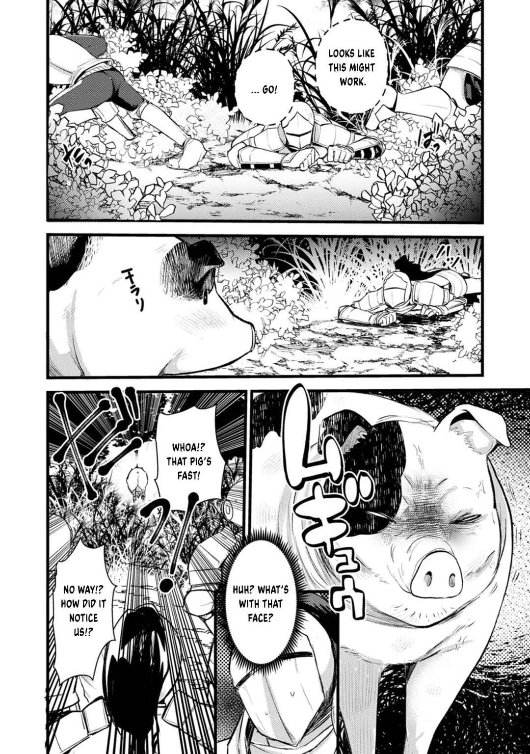 Yuusha ni Narenakatta Sanbaka Trio wa, Kyou mo Otoko Meshi wo Koshiraeru. Chapter 3 - Page 3
