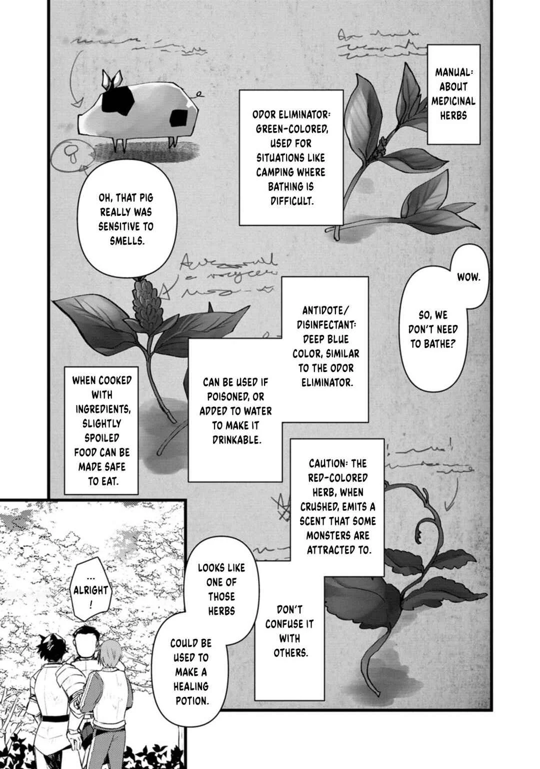 Yuusha ni Narenakatta Sanbaka Trio wa, Kyou mo Otoko Meshi wo Koshiraeru. Chapter 3 - Page 8