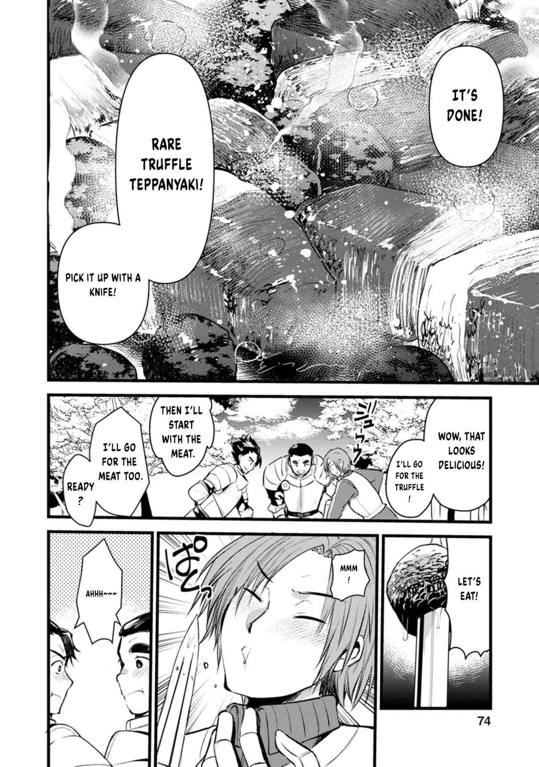 Yuusha ni Narenakatta Sanbaka Trio wa, Kyou mo Otoko Meshi wo Koshiraeru. Chapter 3 - Page 11
