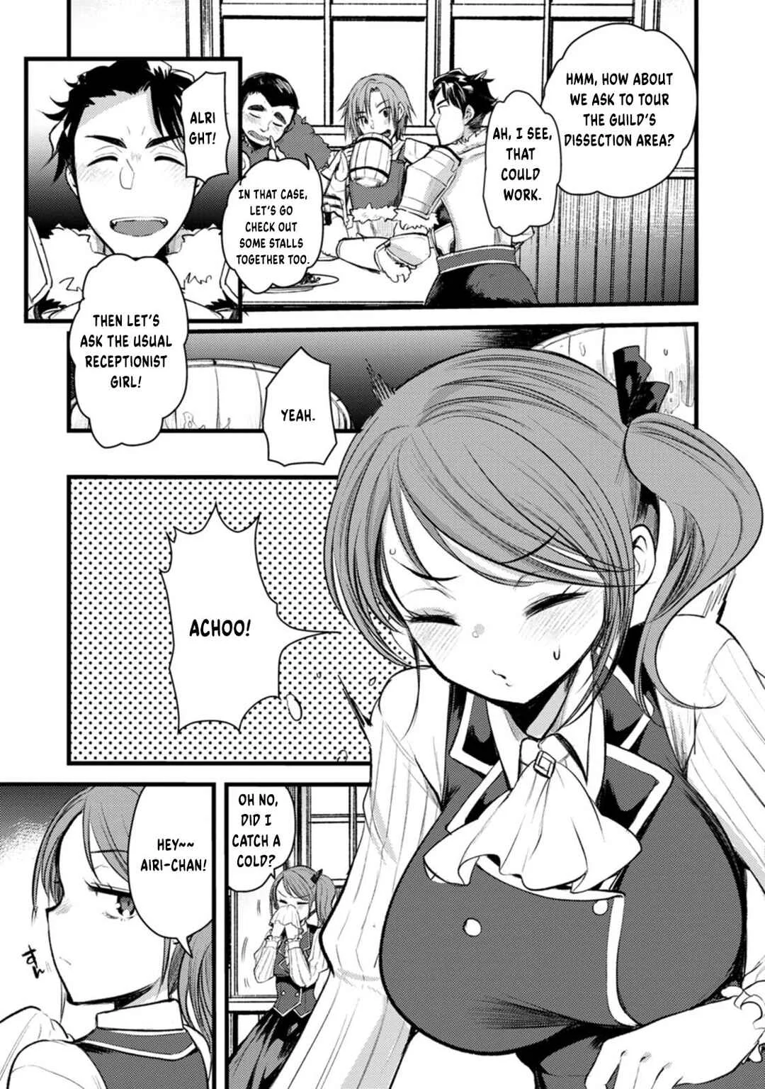 Yuusha ni Narenakatta Sanbaka Trio wa, Kyou mo Otoko Meshi wo Koshiraeru. Chapter 3 - Page 22