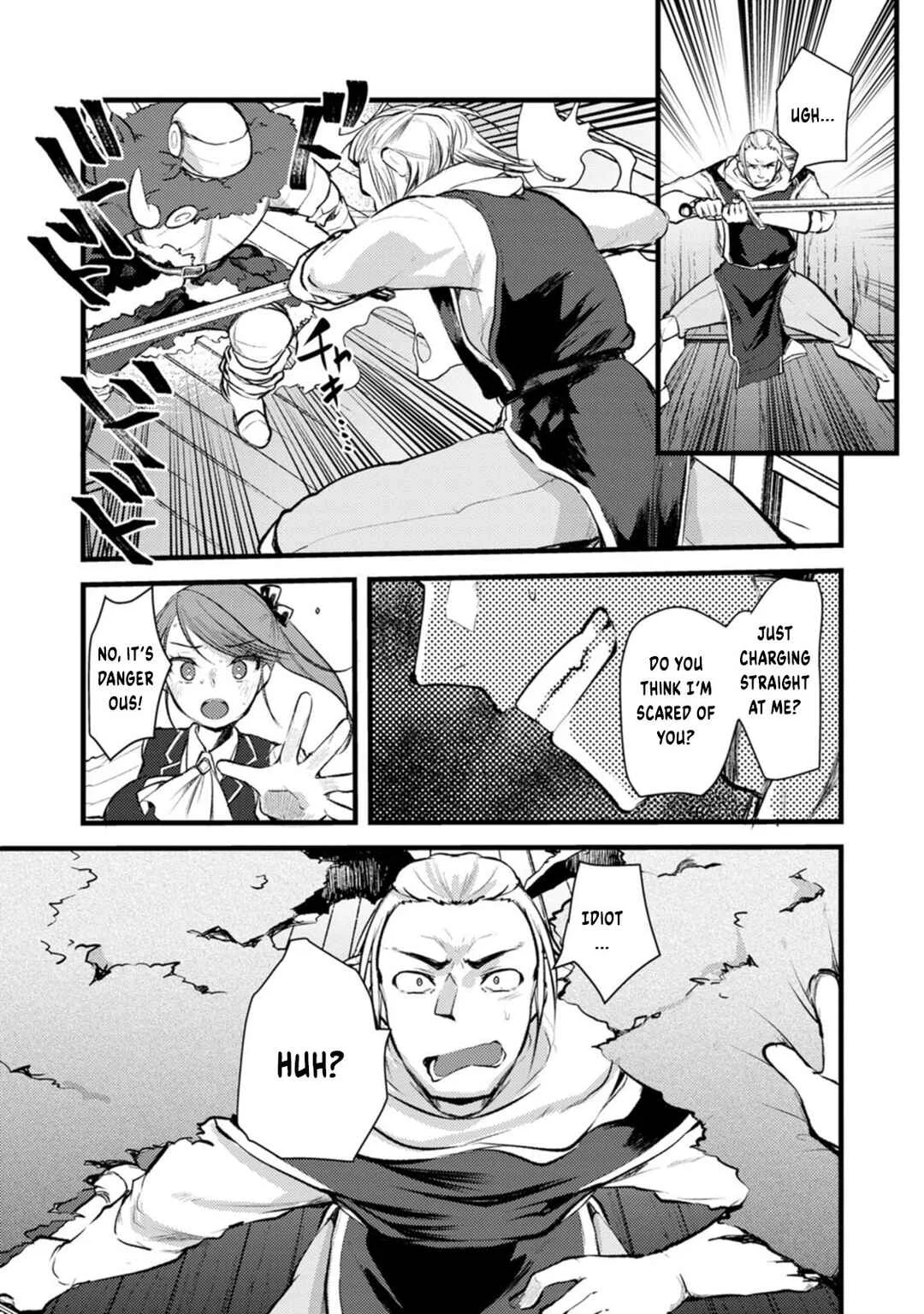 Yuusha ni Narenakatta Sanbaka Trio wa, Kyou mo Otoko Meshi wo Koshiraeru. Chapter 3 - Page 28