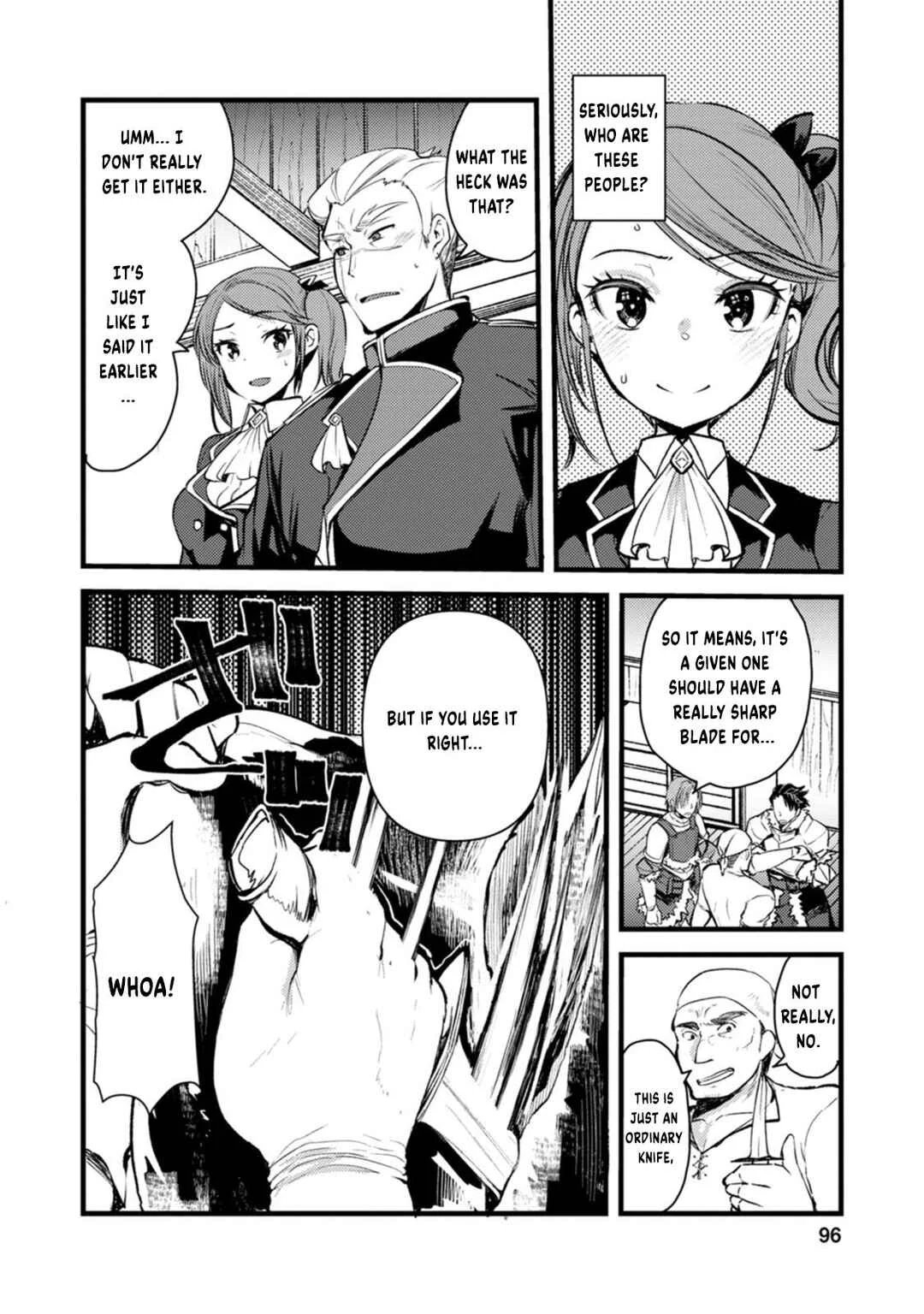 Yuusha ni Narenakatta Sanbaka Trio wa, Kyou mo Otoko Meshi wo Koshiraeru. Chapter 4 - Page 3