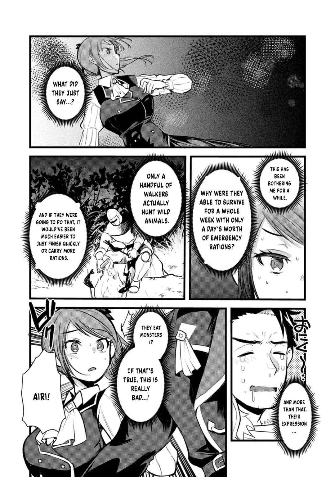 Yuusha ni Narenakatta Sanbaka Trio wa, Kyou mo Otoko Meshi wo Koshiraeru. Chapter 4 - Page 5