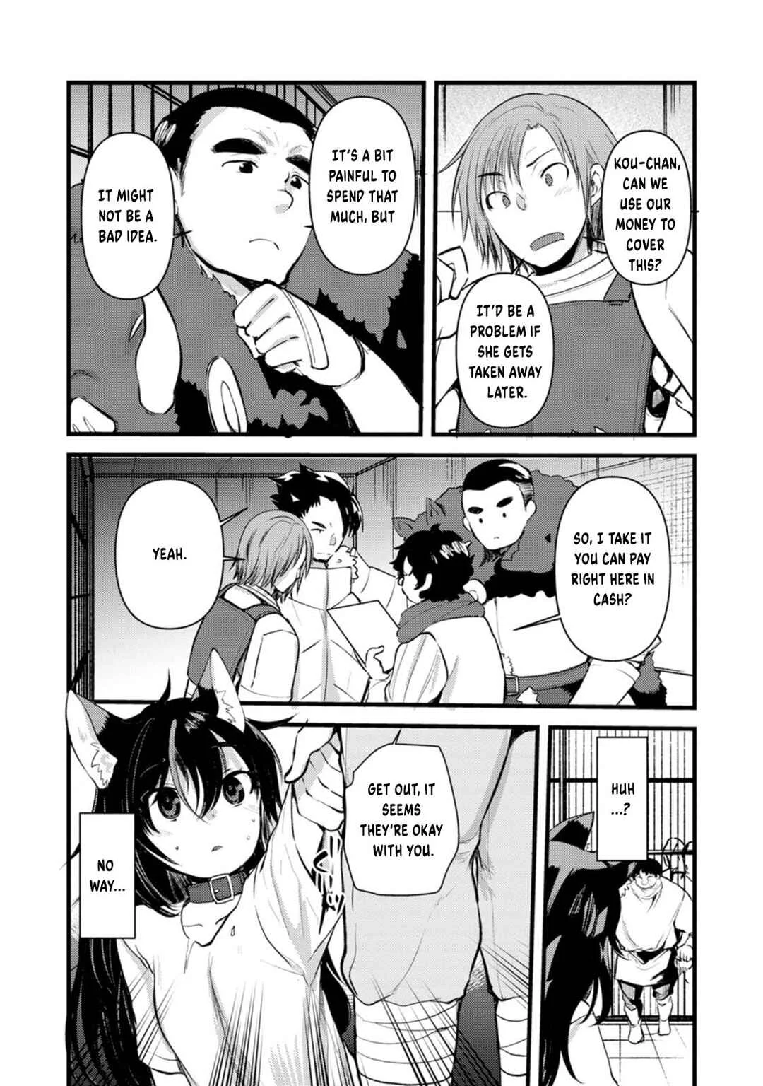 Yuusha ni Narenakatta Sanbaka Trio wa, Kyou mo Otoko Meshi wo Koshiraeru. Chapter 4 - Page 21
