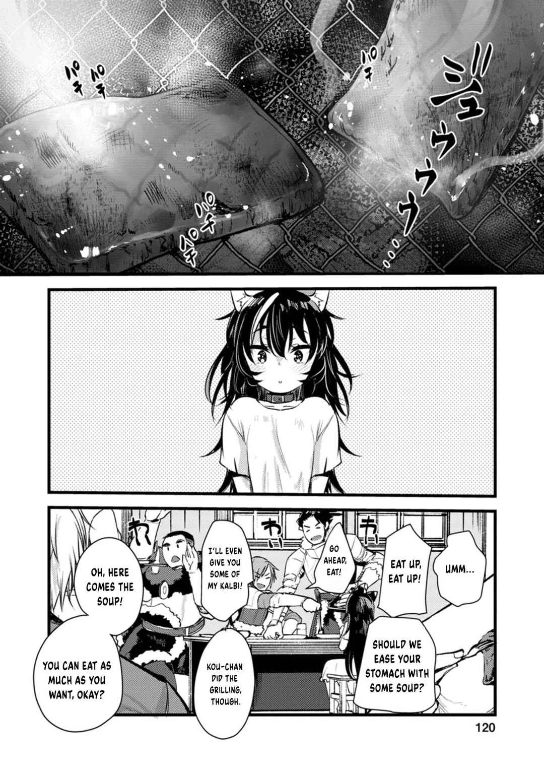 Yuusha ni Narenakatta Sanbaka Trio wa, Kyou mo Otoko Meshi wo Koshiraeru. Chapter 4 - Page 27