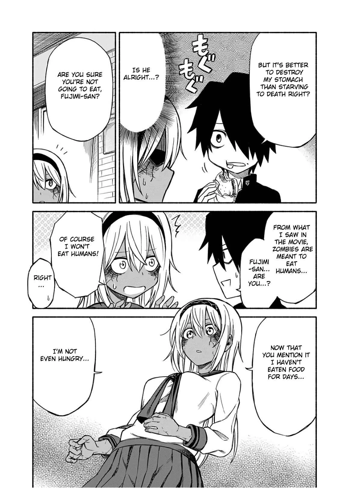 Zombi Shoujo no Fujimi-san Chapter 3 - Page 3