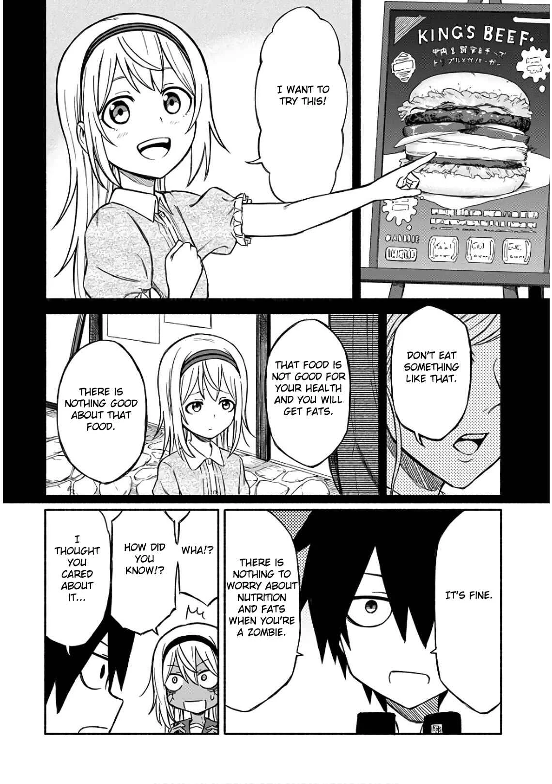 Zombi Shoujo no Fujimi-san Chapter 3 - Page 6