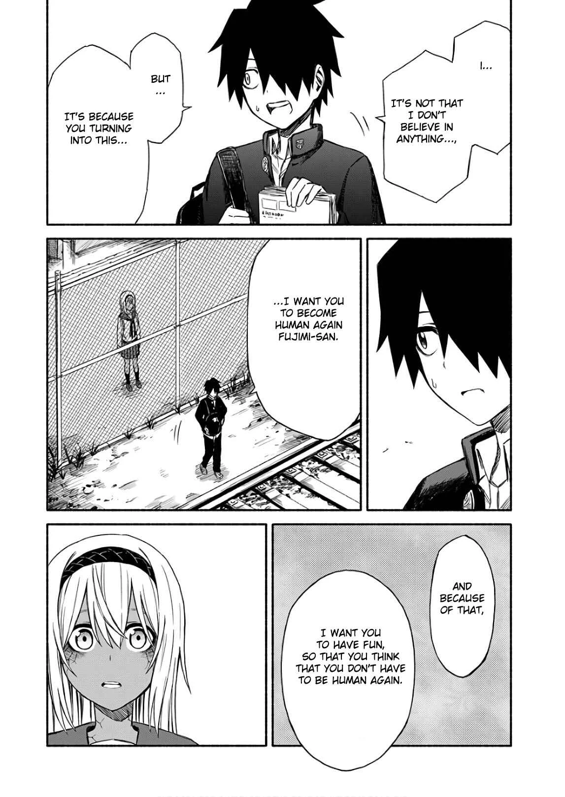 Zombi Shoujo no Fujimi-san Chapter 4 - Page 17