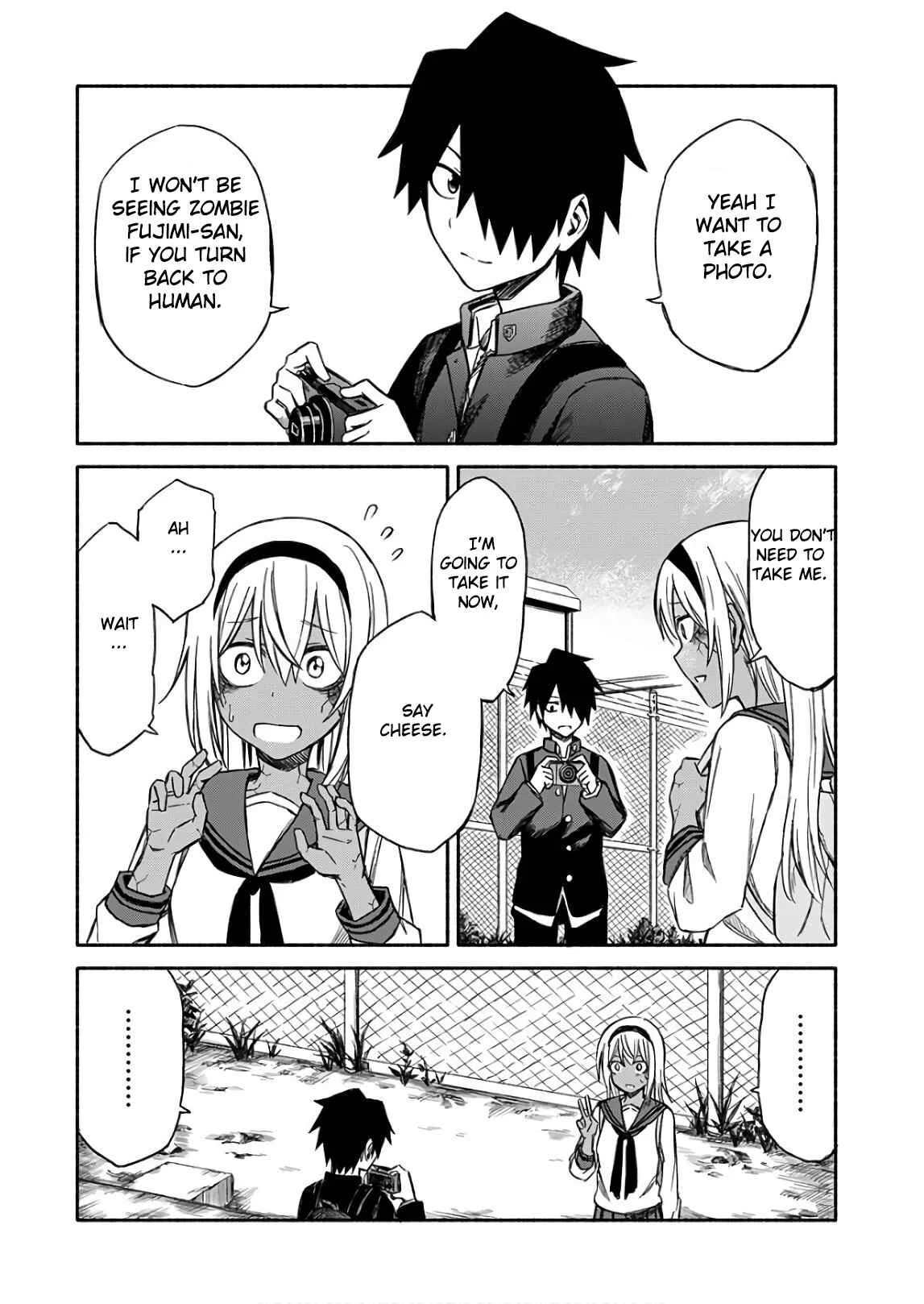 Zombi Shoujo no Fujimi-san Chapter 4 - Page 23