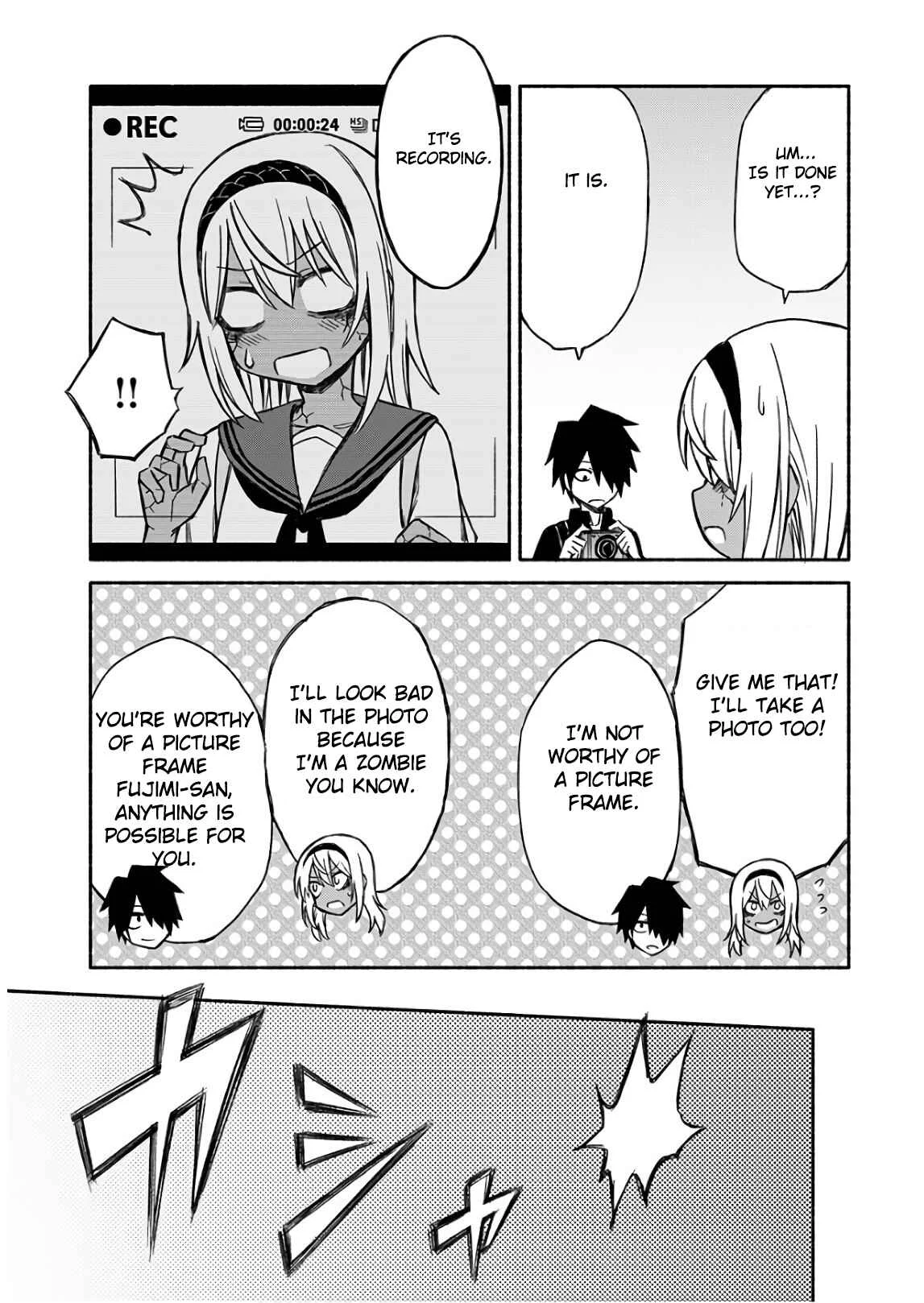 Zombi Shoujo no Fujimi-san Chapter 4 - Page 24