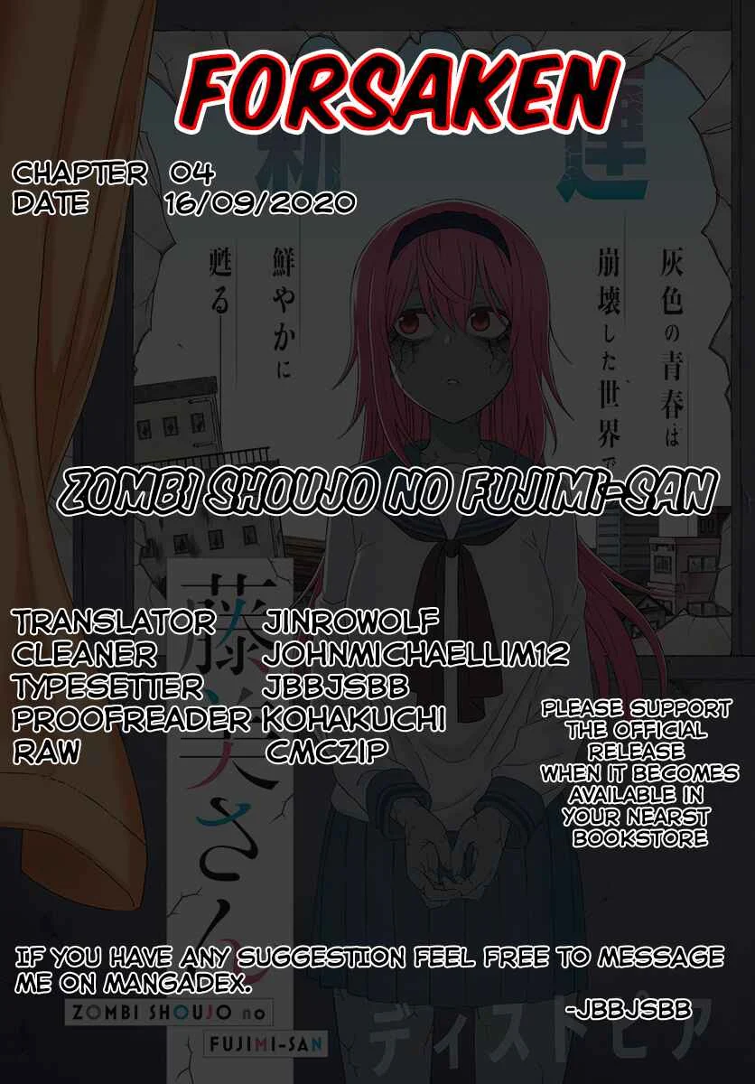 Zombi Shoujo no Fujimi-san Chapter 4 - Page 28