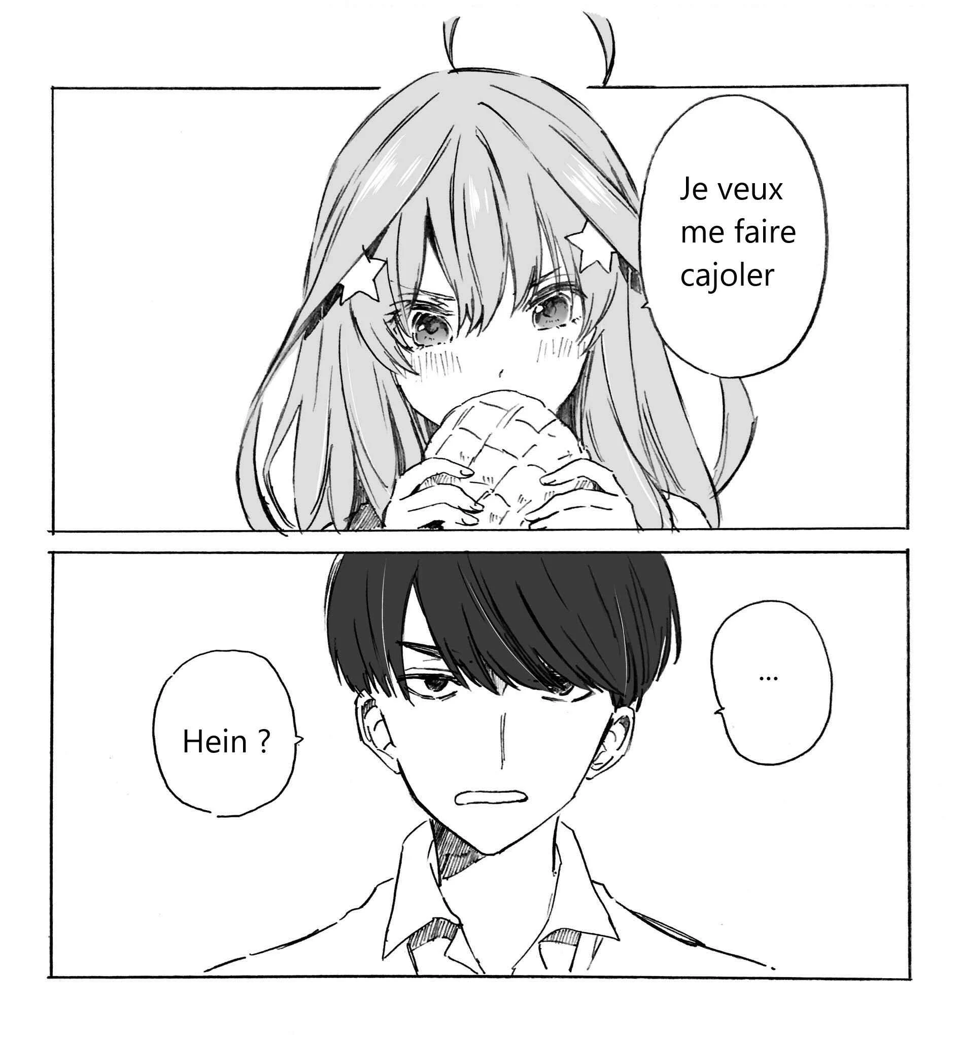 5Toubun no Hanayome - Edamame's 5Toubun no Hanayome Collection (Doujinshi) Chapitre 1: Je veux me faire cajôler ! - Page 1