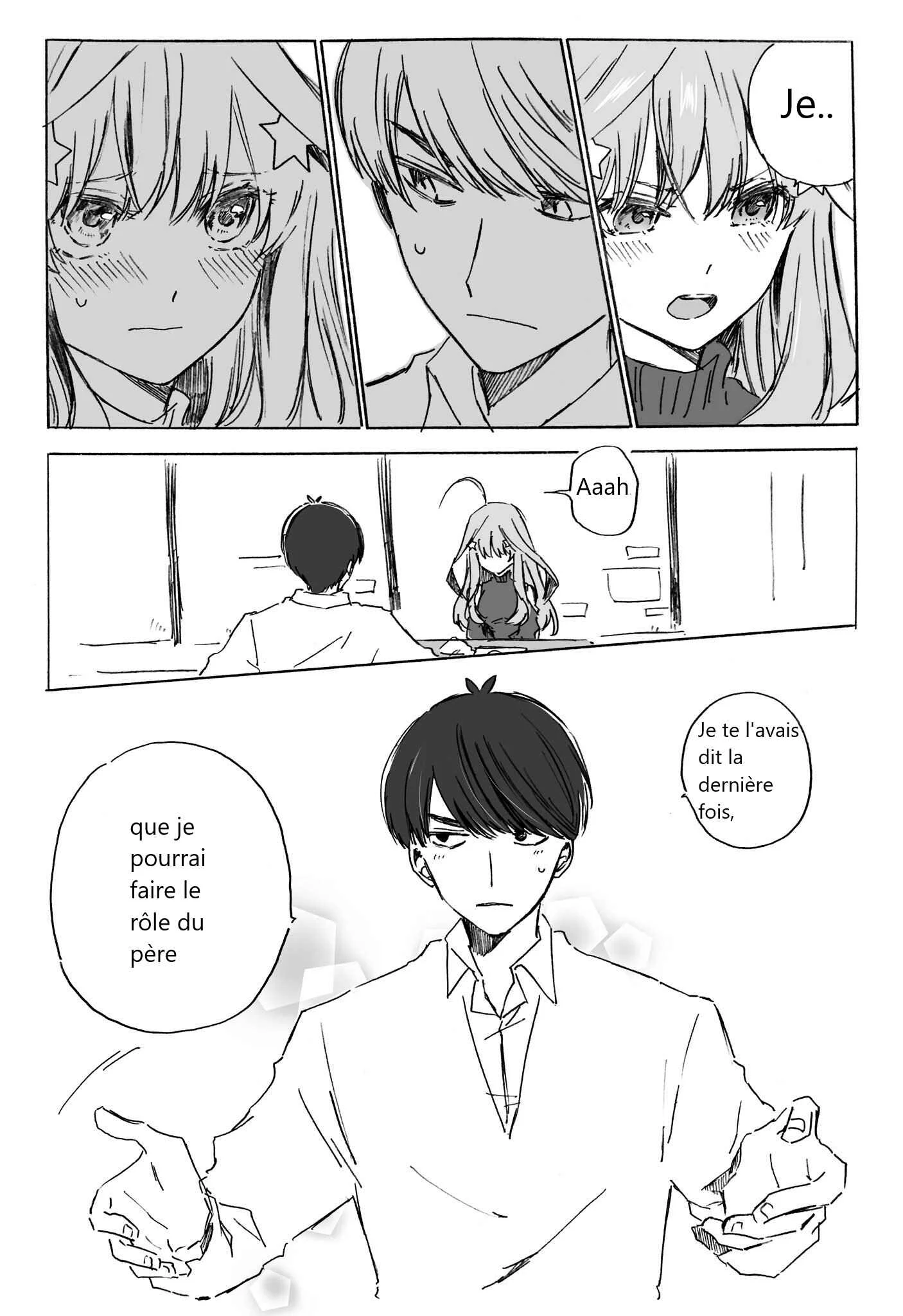 5Toubun no Hanayome - Edamame's 5Toubun no Hanayome Collection (Doujinshi) Chapitre 1: Je veux me faire cajôler ! - Page 3