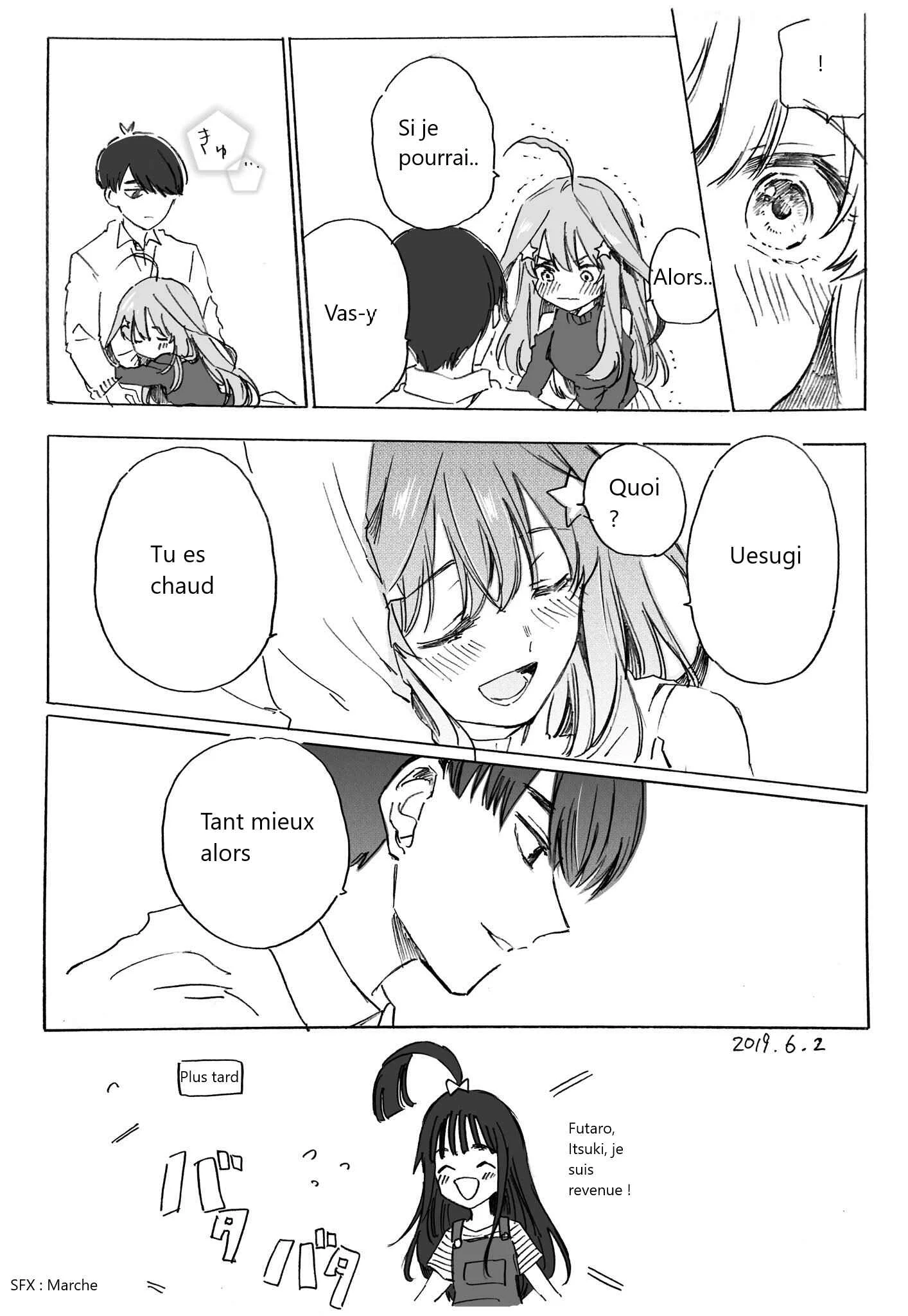 5Toubun no Hanayome - Edamame's 5Toubun no Hanayome Collection (Doujinshi) Chapitre 1: Je veux me faire cajôler ! - Page 4