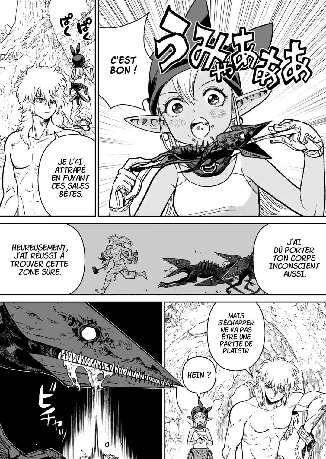 Abandoned: Tsuyosugite Buki ga Kowareru Yuusha to Buki Shokunin no Elf Chapitre 2 - Page 8