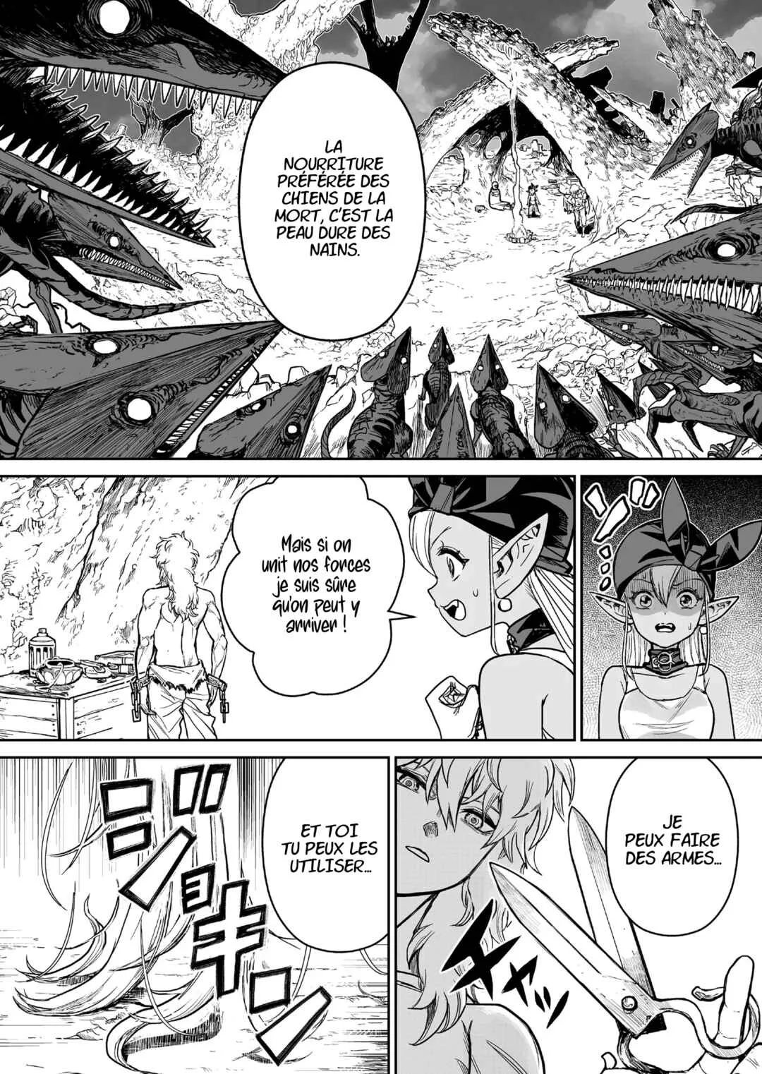 Abandoned: Tsuyosugite Buki ga Kowareru Yuusha to Buki Shokunin no Elf Chapitre 2 - Page 9
