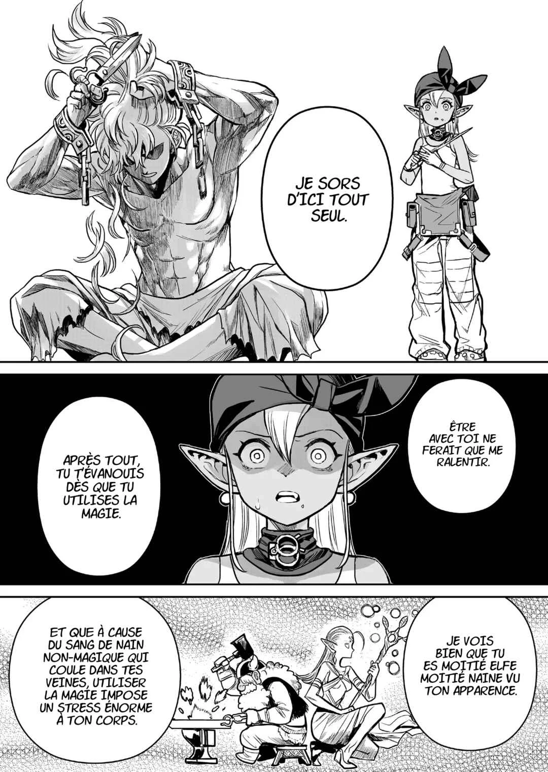 Abandoned: Tsuyosugite Buki ga Kowareru Yuusha to Buki Shokunin no Elf Chapitre 2 - Page 10