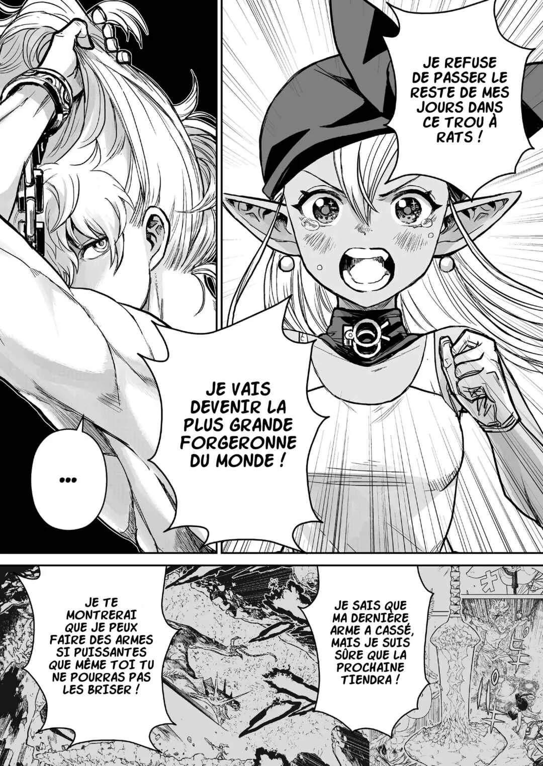Abandoned: Tsuyosugite Buki ga Kowareru Yuusha to Buki Shokunin no Elf Chapitre 2 - Page 12
