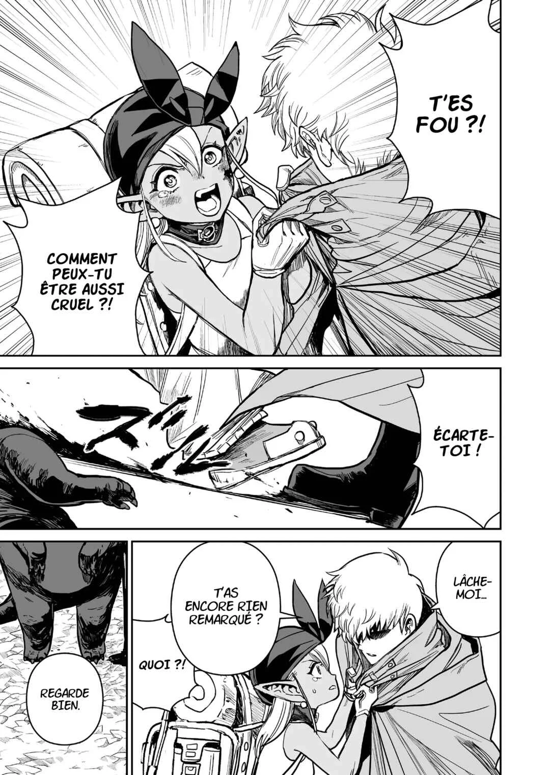 Abandoned: Tsuyosugite Buki ga Kowareru Yuusha to Buki Shokunin no Elf Chapitre 3 - Page 12