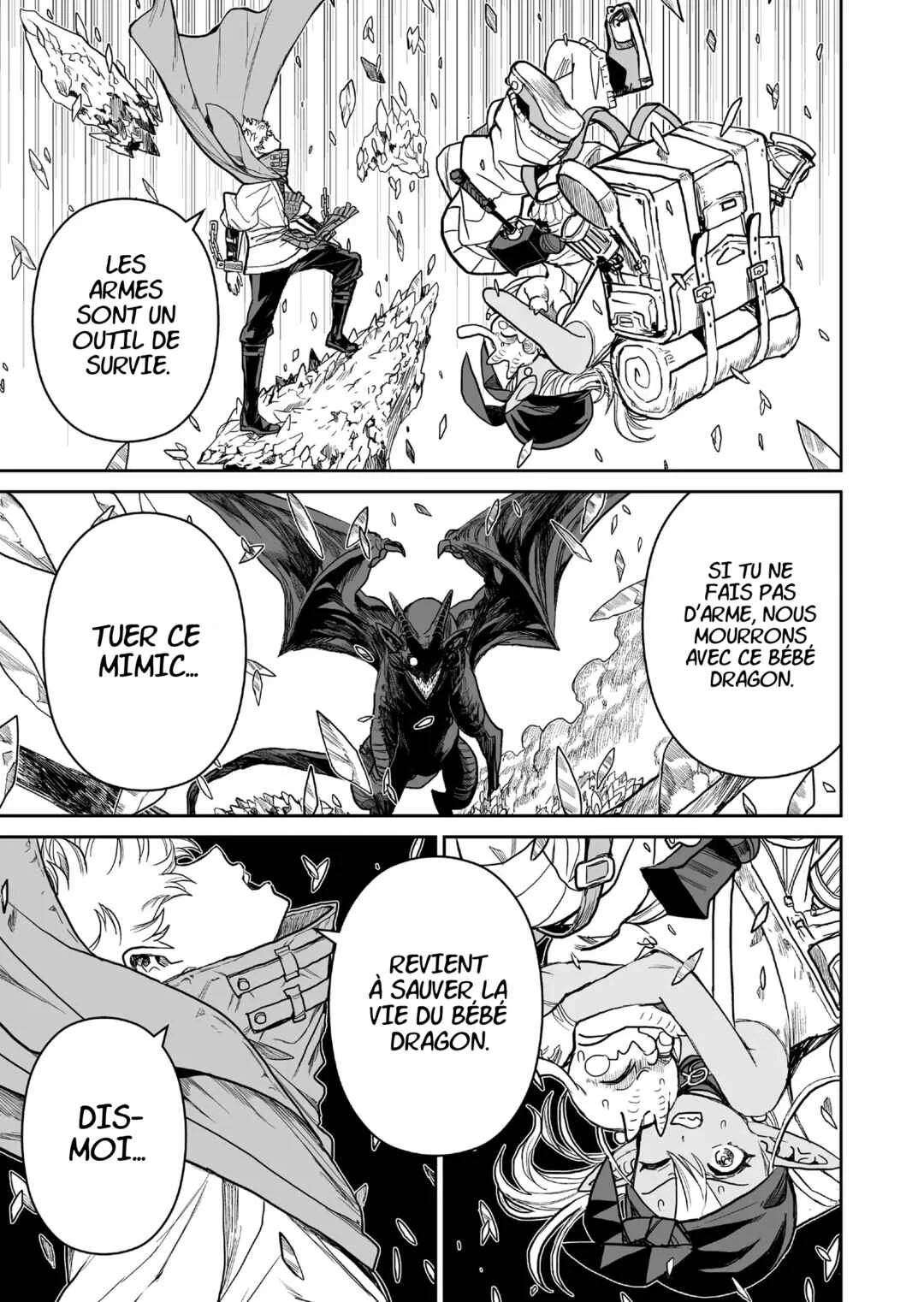 Abandoned: Tsuyosugite Buki ga Kowareru Yuusha to Buki Shokunin no Elf Chapitre 5 - Page 8