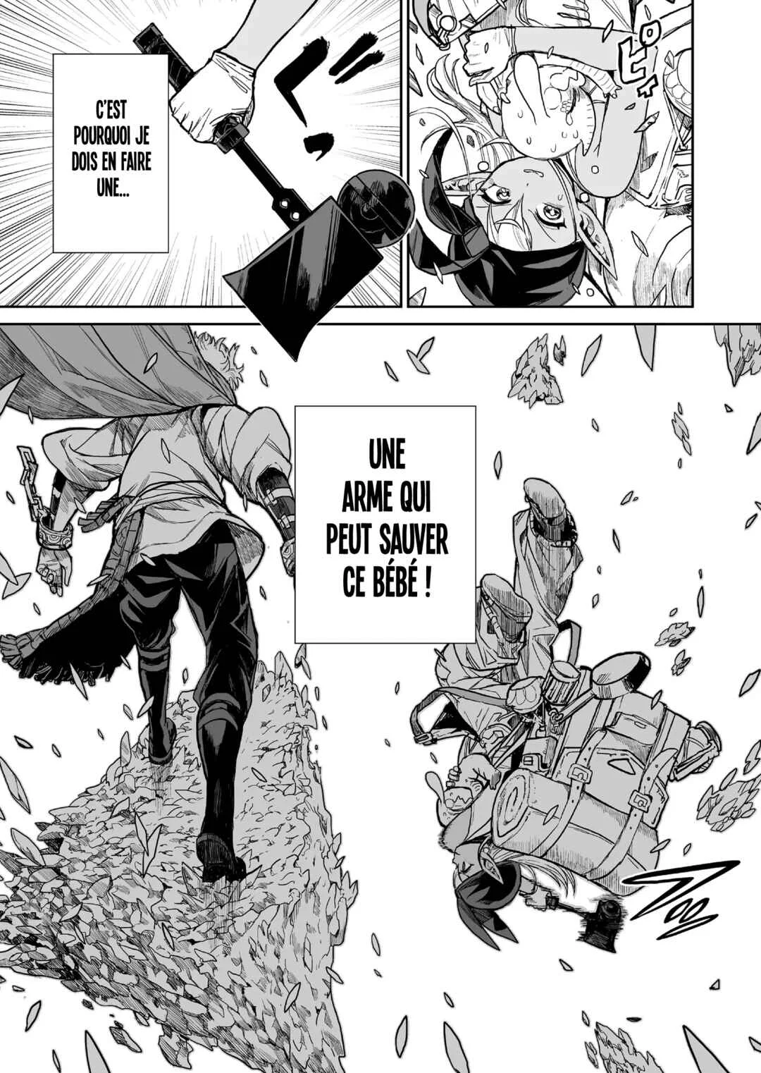 Abandoned: Tsuyosugite Buki ga Kowareru Yuusha to Buki Shokunin no Elf Chapitre 5 - Page 10