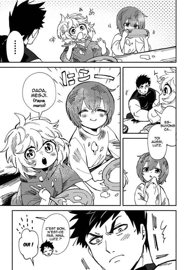 Akunin-zura Shita B-kyuu Boukensha: Shujinkou to Sono Osananajimi-tachi no Papa ni Naru Chapitre 1 - Page 36