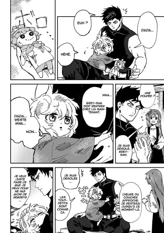 Akunin-zura Shita B-kyuu Boukensha: Shujinkou to Sono Osananajimi-tachi no Papa ni Naru Chapitre 1 - Page 39