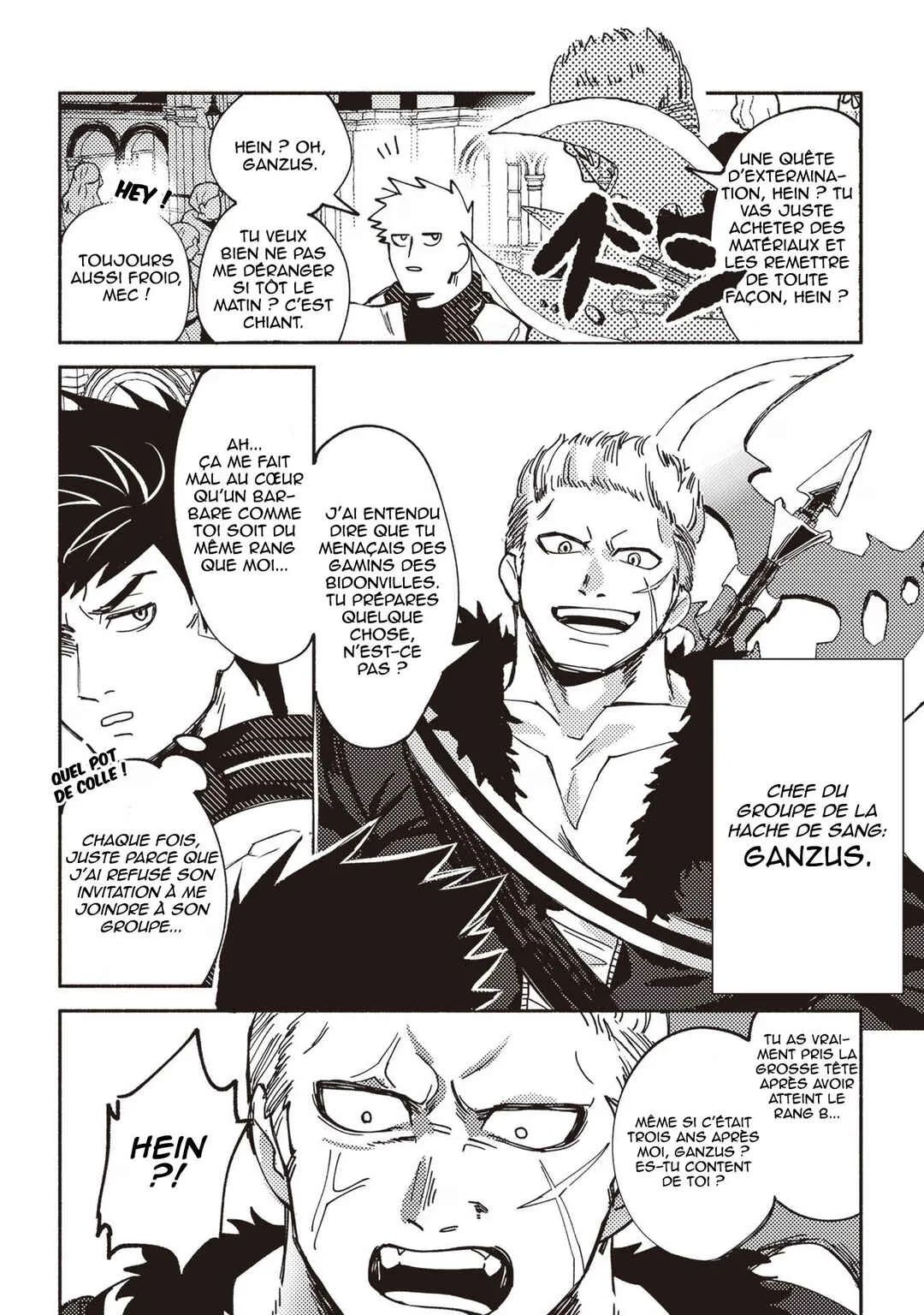 Akunin-zura Shita B-kyuu Boukensha: Shujinkou to Sono Osananajimi-tachi no Papa ni Naru Chapitre 2 - Page 2