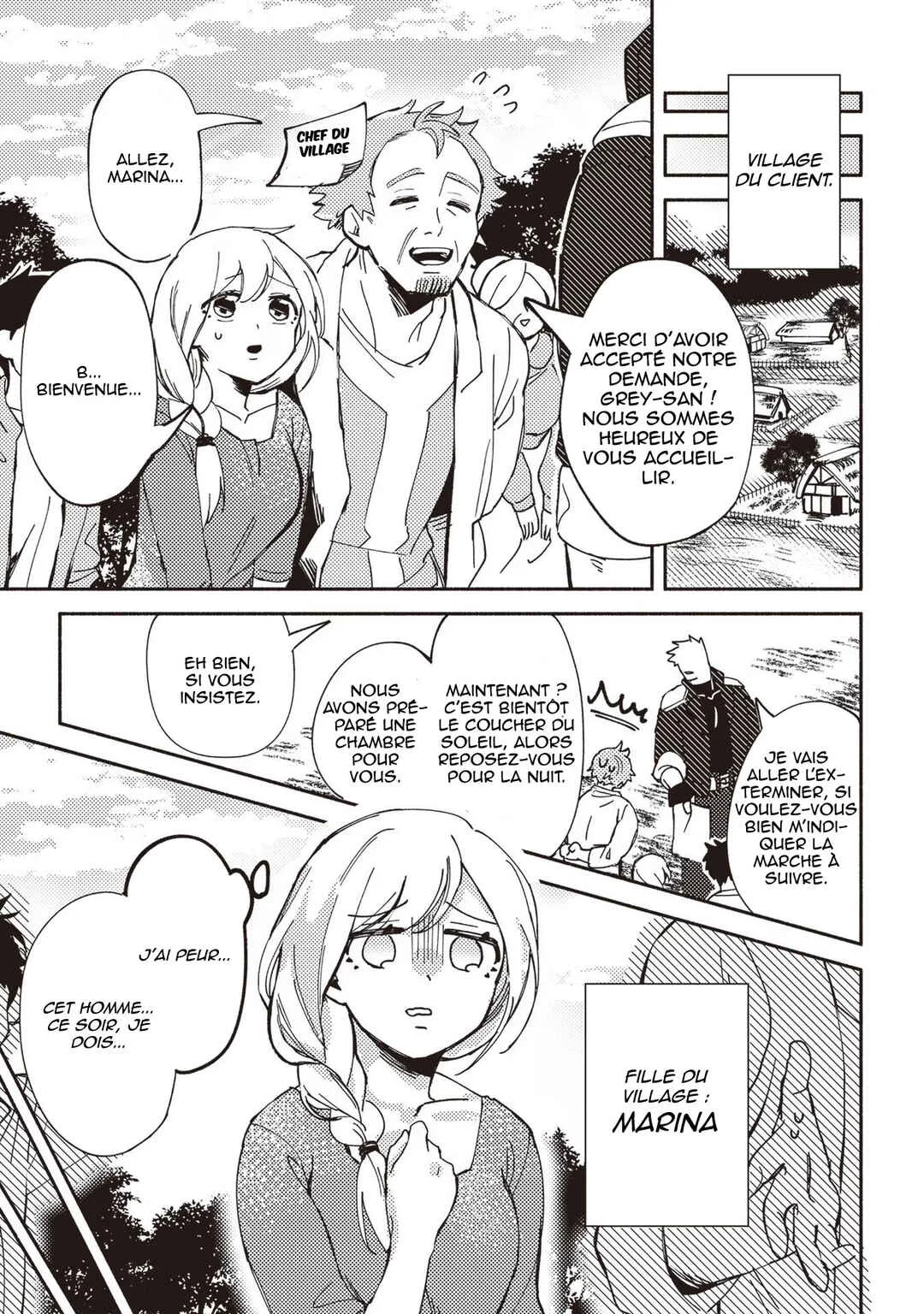 Akunin-zura Shita B-kyuu Boukensha: Shujinkou to Sono Osananajimi-tachi no Papa ni Naru Chapitre 2 - Page 7