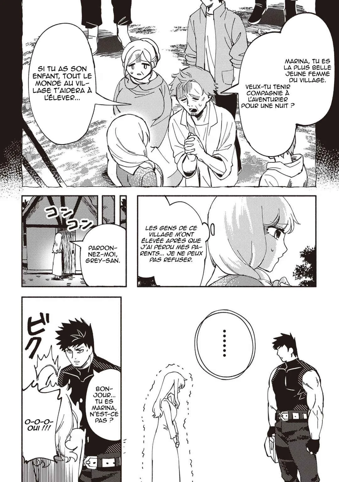 Akunin-zura Shita B-kyuu Boukensha: Shujinkou to Sono Osananajimi-tachi no Papa ni Naru Chapitre 2 - Page 8