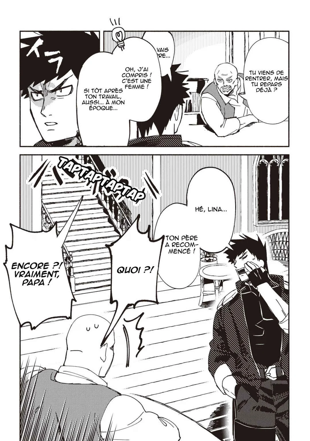 Akunin-zura Shita B-kyuu Boukensha: Shujinkou to Sono Osananajimi-tachi no Papa ni Naru Chapitre 2 - Page 21