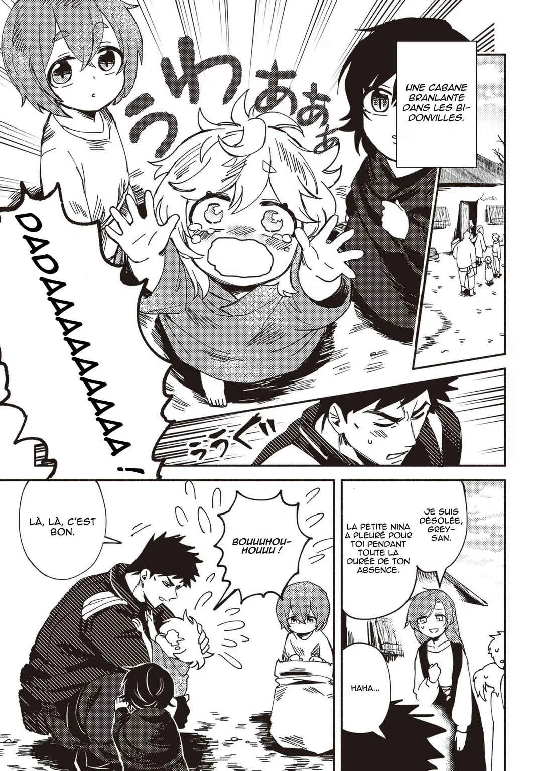 Akunin-zura Shita B-kyuu Boukensha: Shujinkou to Sono Osananajimi-tachi no Papa ni Naru Chapitre 2 - Page 25