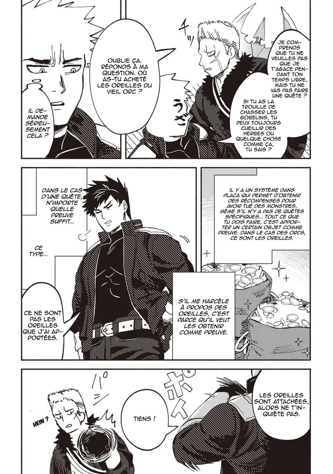 Akunin-zura Shita B-kyuu Boukensha: Shujinkou to Sono Osananajimi-tachi no Papa ni Naru Chapitre 3 - Page 3