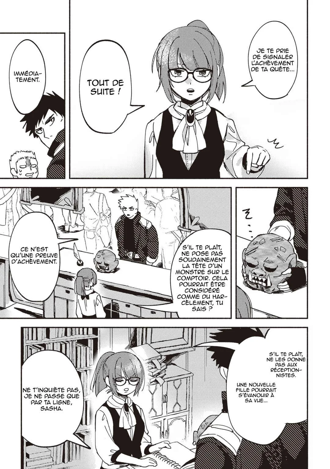 Akunin-zura Shita B-kyuu Boukensha: Shujinkou to Sono Osananajimi-tachi no Papa ni Naru Chapitre 3 - Page 5