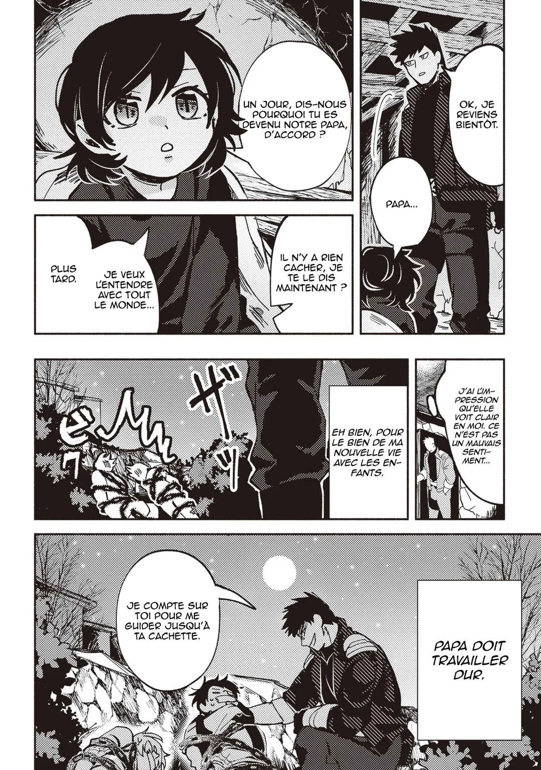 Akunin-zura Shita B-kyuu Boukensha: Shujinkou to Sono Osananajimi-tachi no Papa ni Naru Chapitre 3 - Page 18