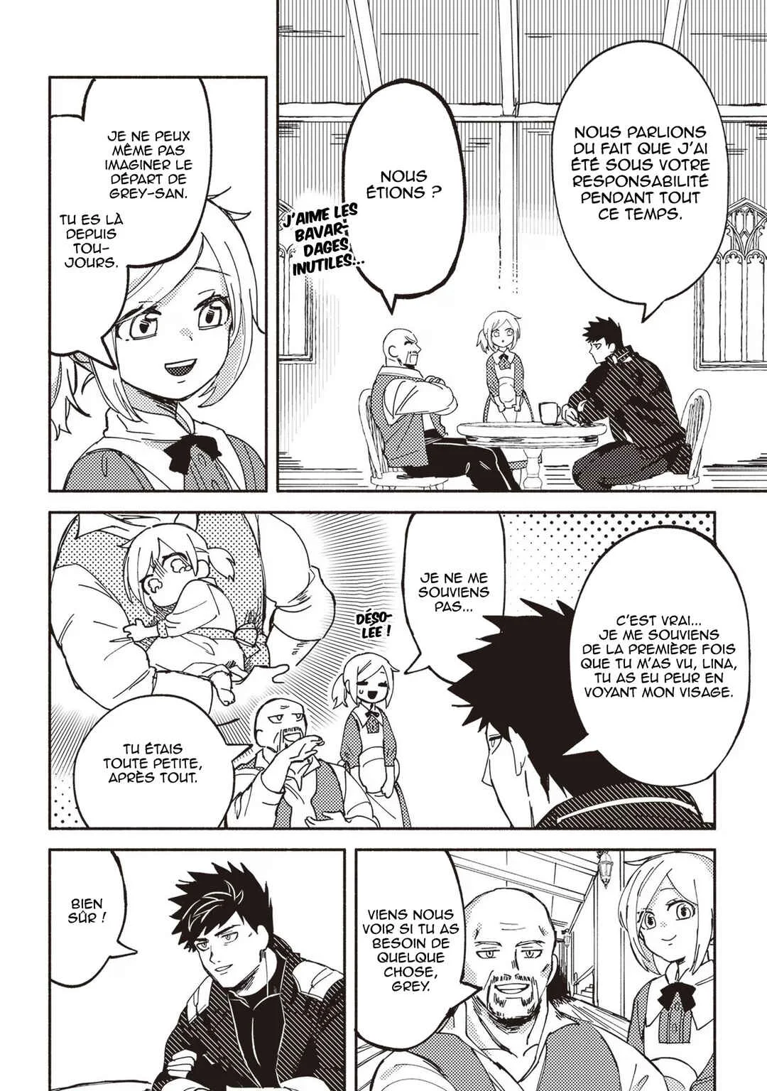 Akunin-zura Shita B-kyuu Boukensha: Shujinkou to Sono Osananajimi-tachi no Papa ni Naru Chapitre 3 - Page 28