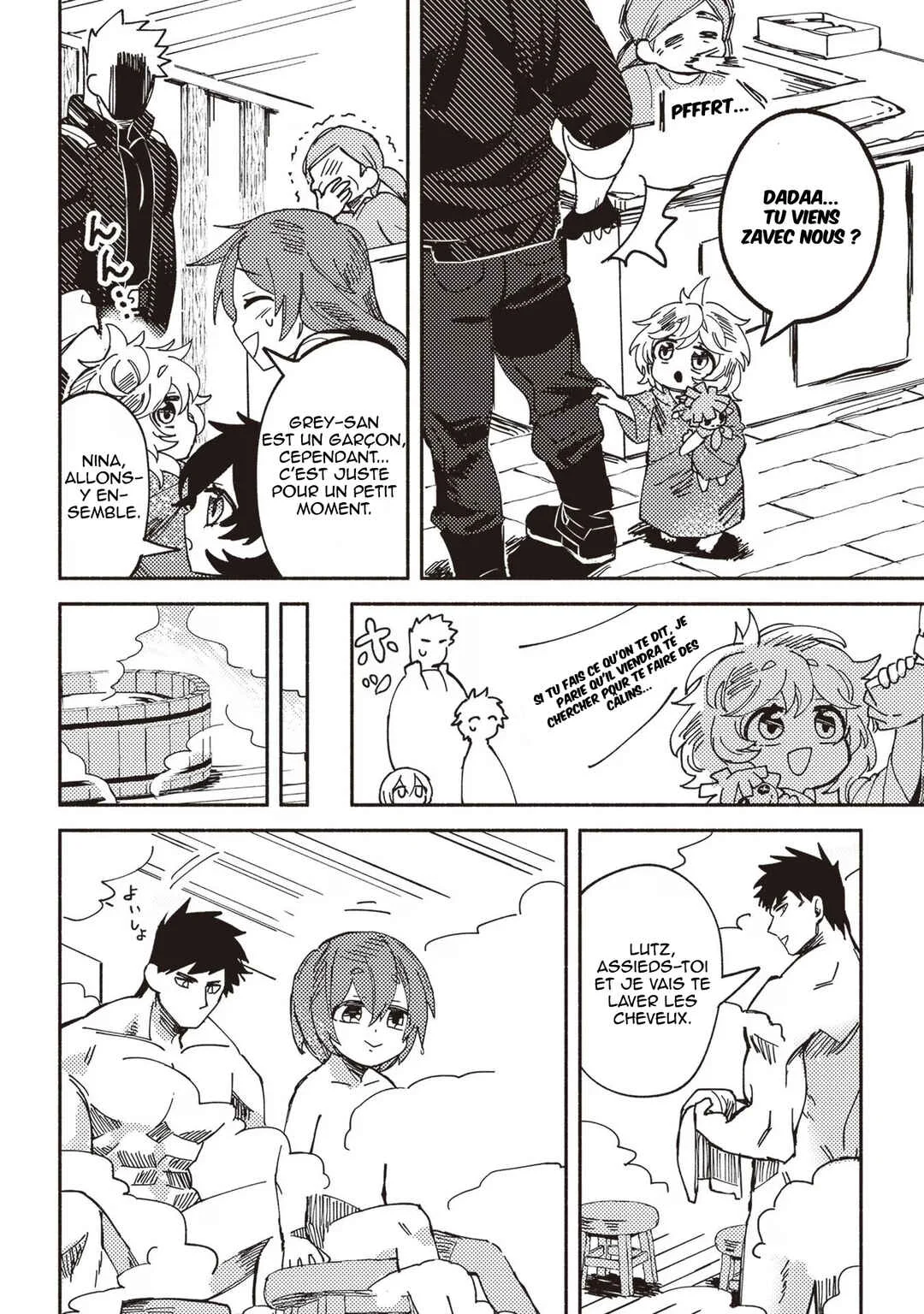 Akunin-zura Shita B-kyuu Boukensha: Shujinkou to Sono Osananajimi-tachi no Papa ni Naru Chapitre 3 - Page 30
