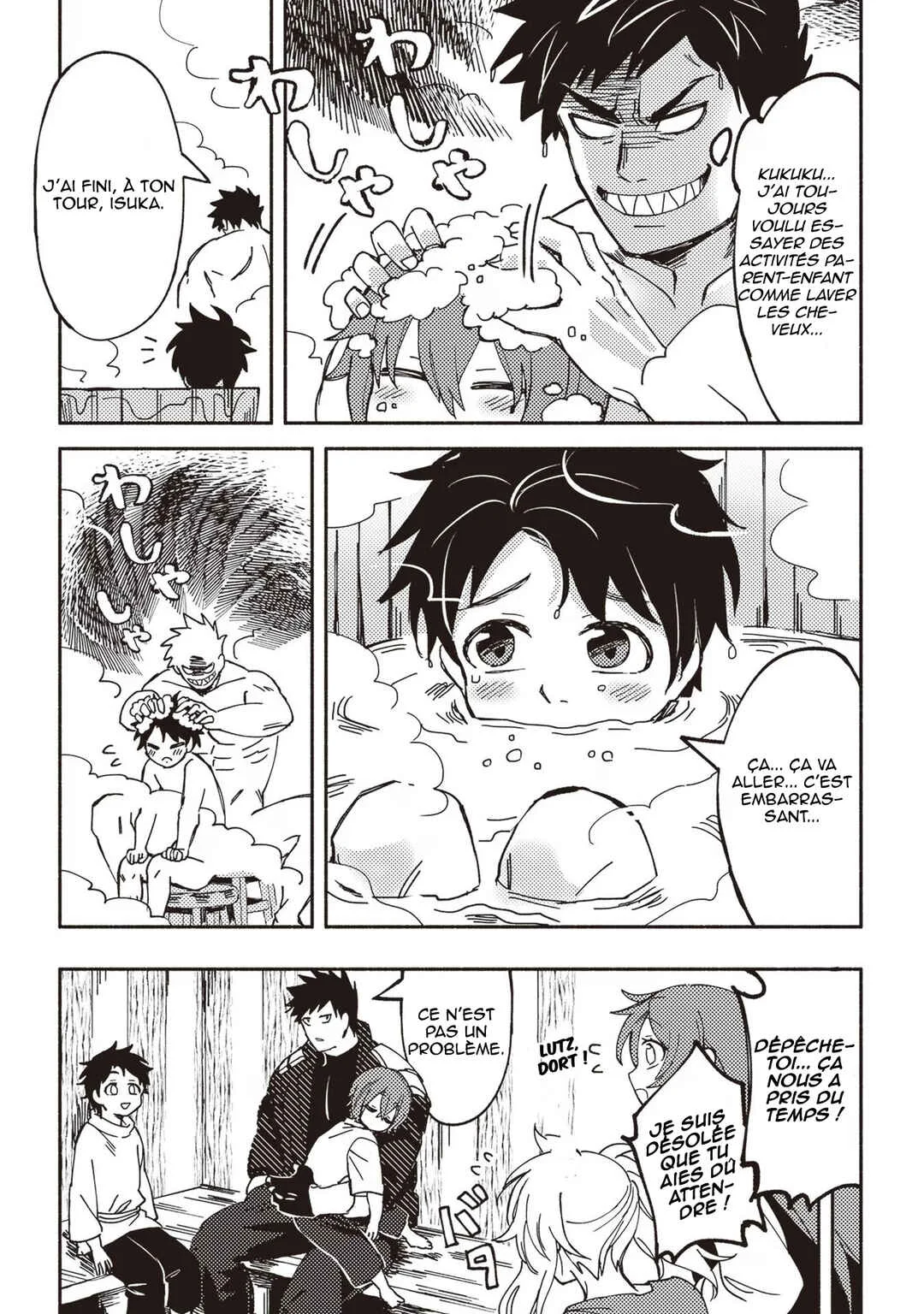 Akunin-zura Shita B-kyuu Boukensha: Shujinkou to Sono Osananajimi-tachi no Papa ni Naru Chapitre 3 - Page 31