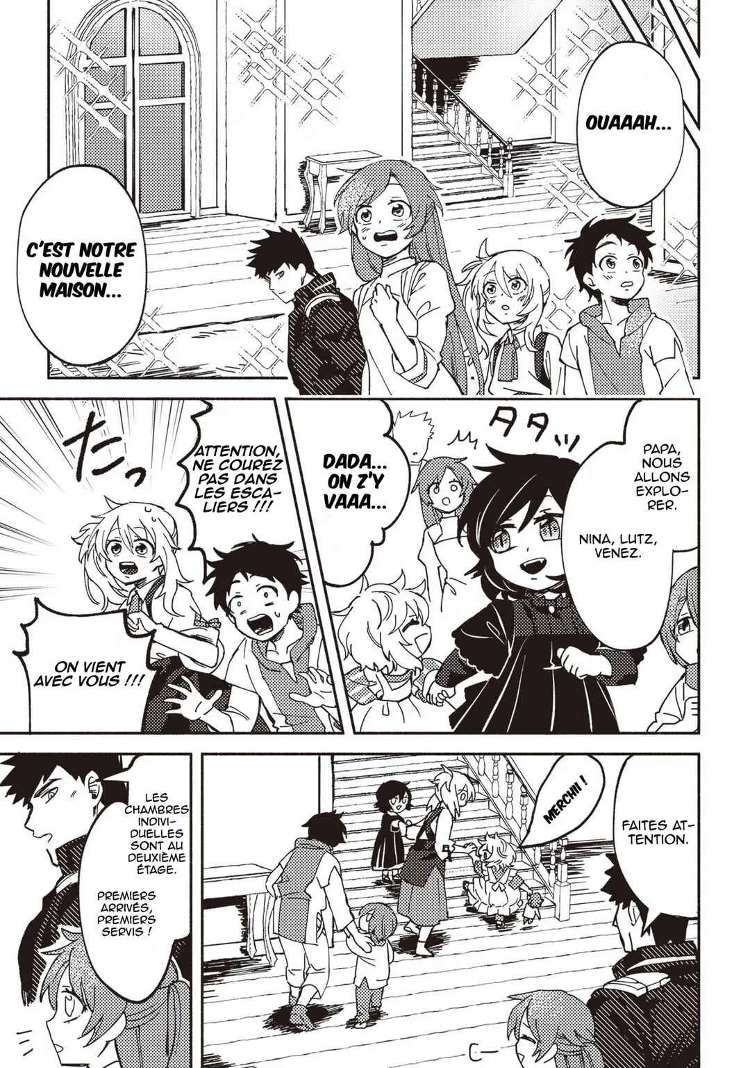 Akunin-zura Shita B-kyuu Boukensha: Shujinkou to Sono Osananajimi-tachi no Papa ni Naru Chapitre 3 - Page 33