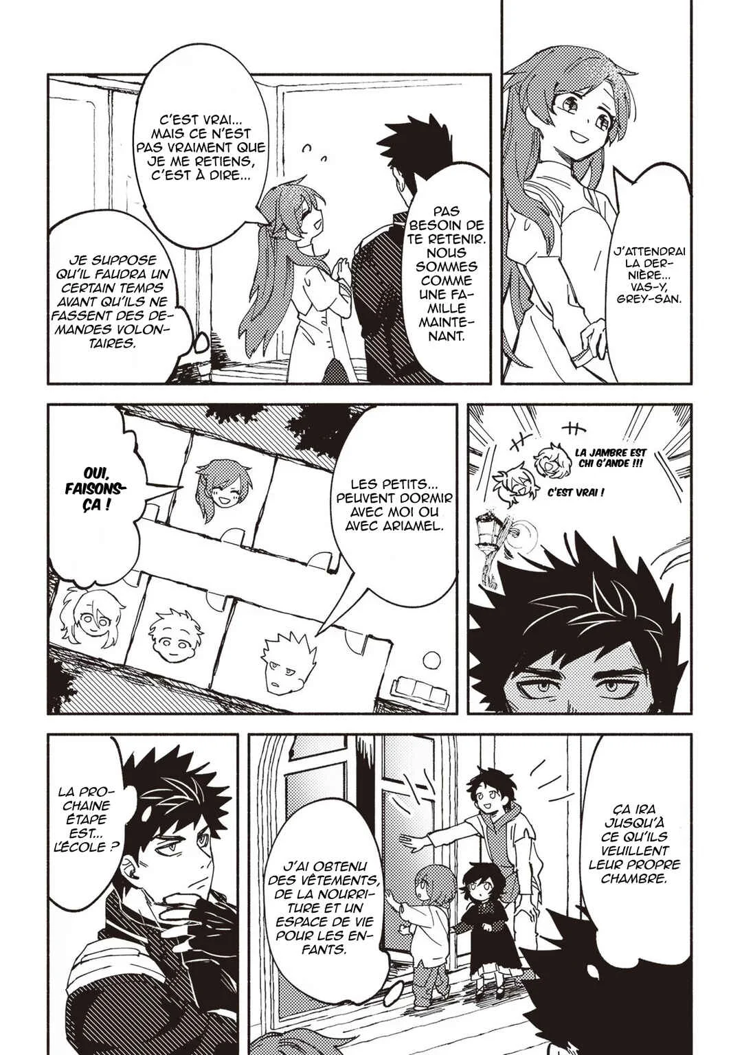 Akunin-zura Shita B-kyuu Boukensha: Shujinkou to Sono Osananajimi-tachi no Papa ni Naru Chapitre 3 - Page 34