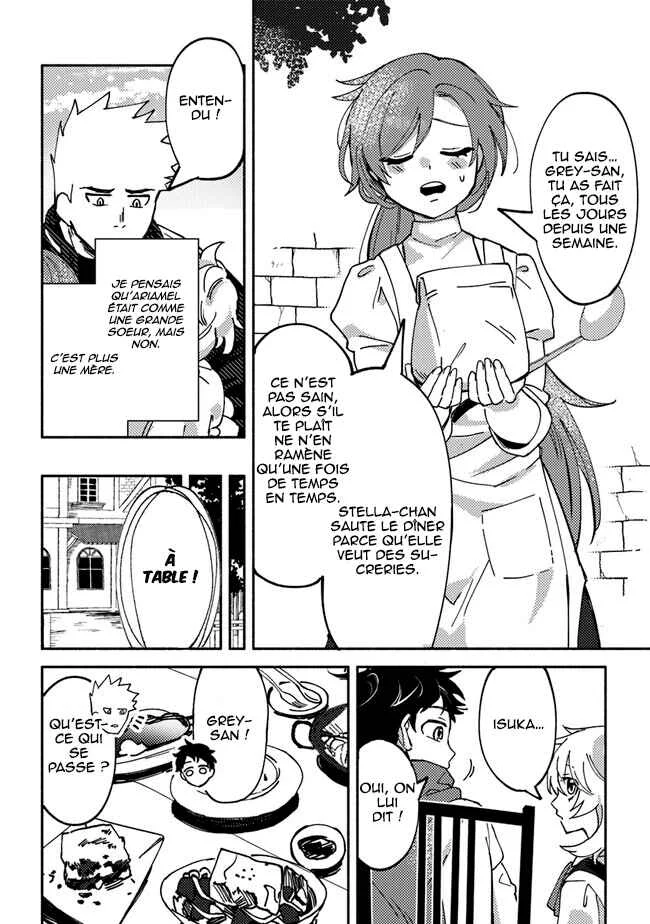 Akunin-zura Shita B-kyuu Boukensha: Shujinkou to Sono Osananajimi-tachi no Papa ni Naru Chapitre 4.1 - Page 10