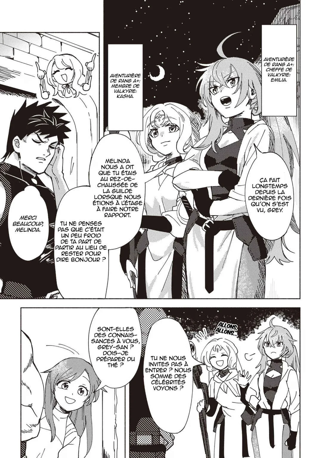 Akunin-zura Shita B-kyuu Boukensha: Shujinkou to Sono Osananajimi-tachi no Papa ni Naru Chapitre 5 - Page 1